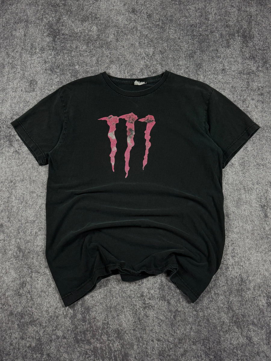 (rare) 2000s monster energy x fox racing shirt (M)