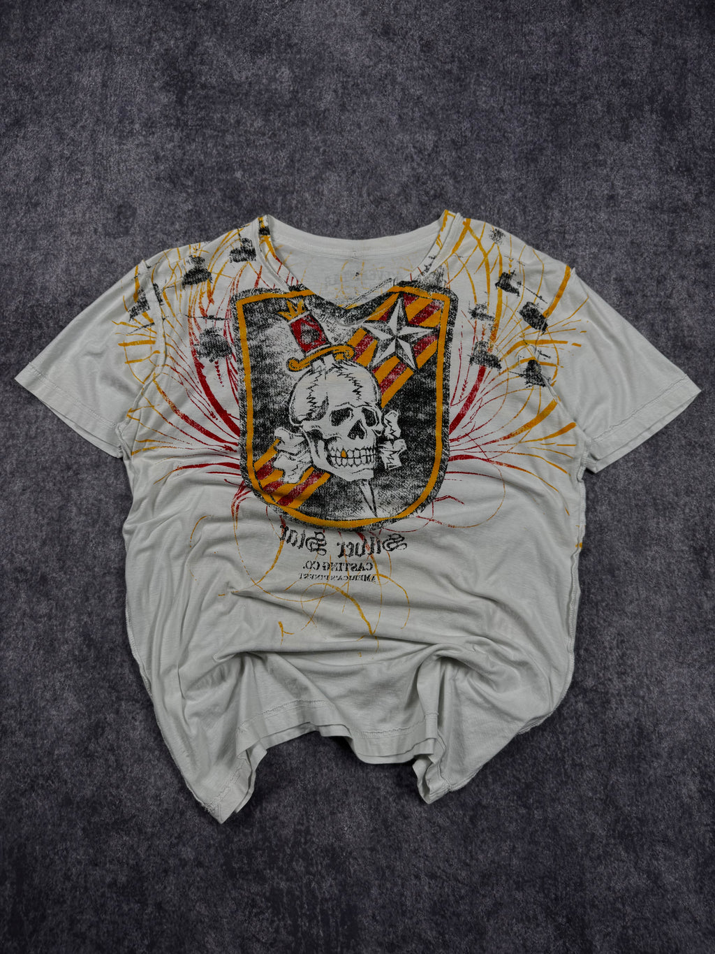 2000s silver star shirt (M)