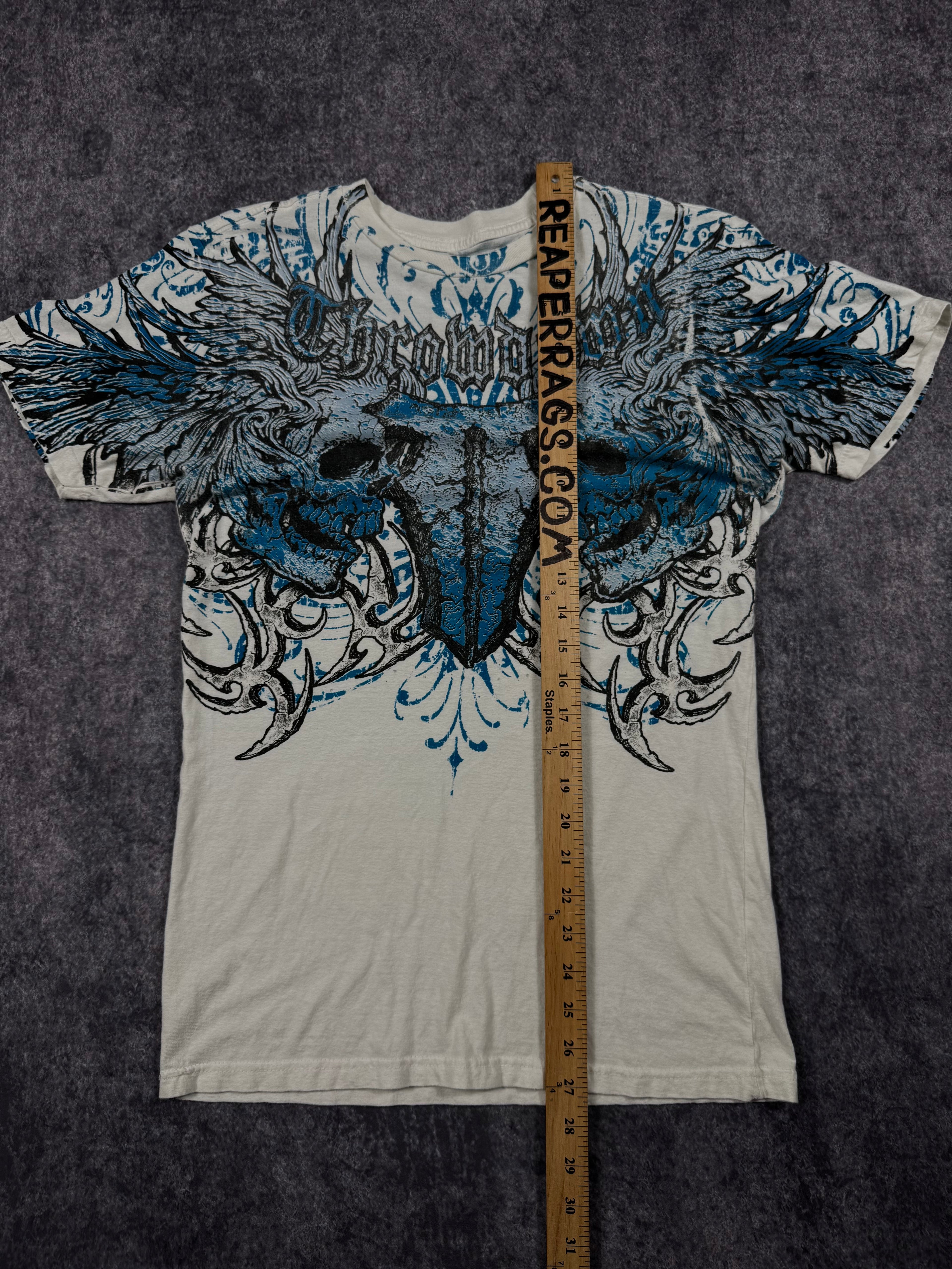 (rare) 2000s throwdown shirt (S)