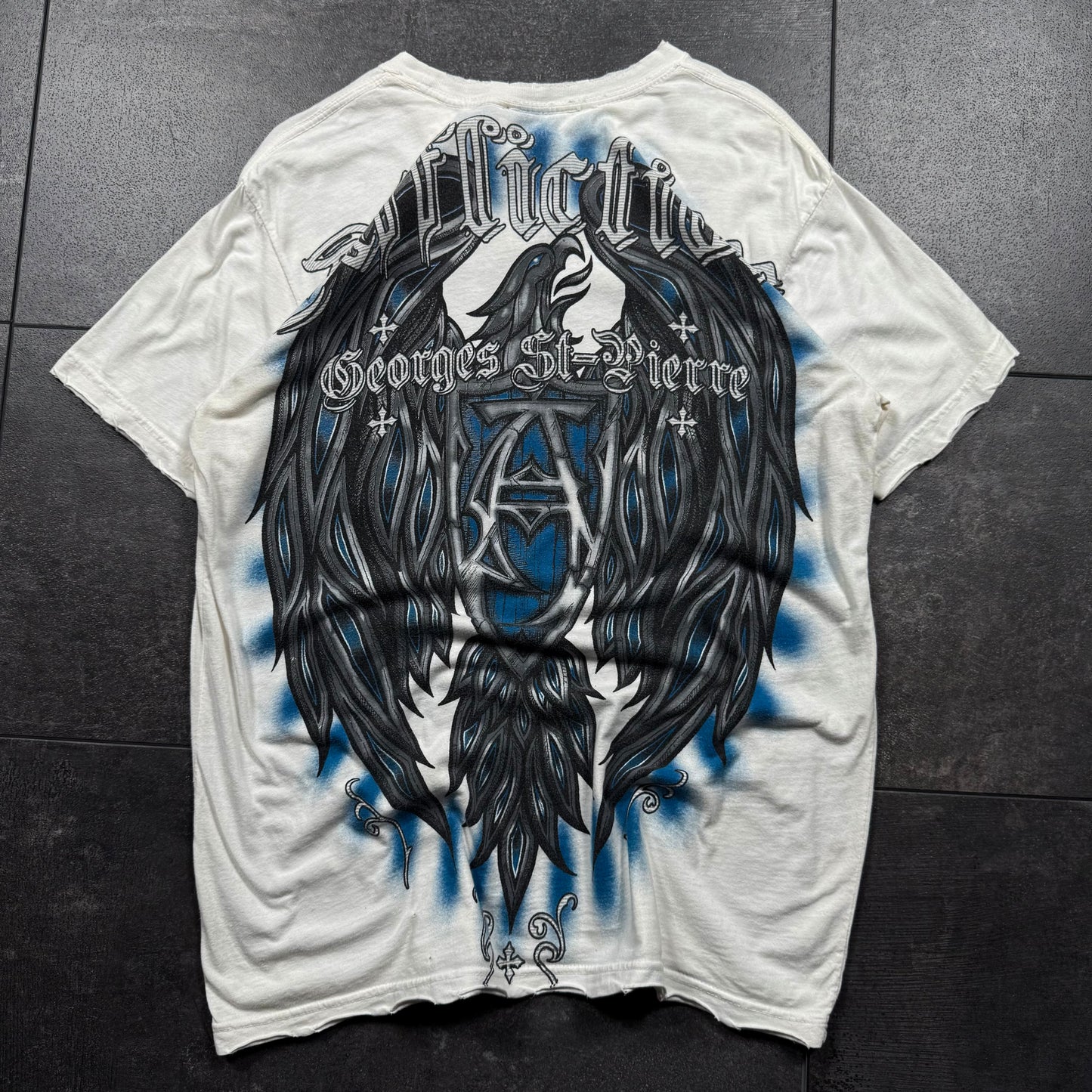 Y2K Mallgoth Affliction Tshirt (S)