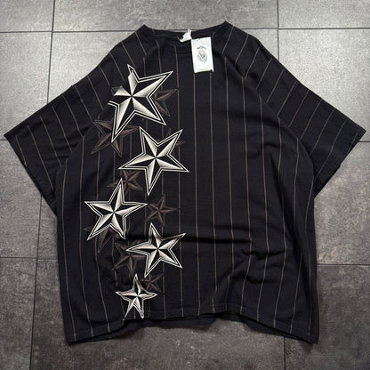 Y2K Grunge Stars Tshirt (XXL)