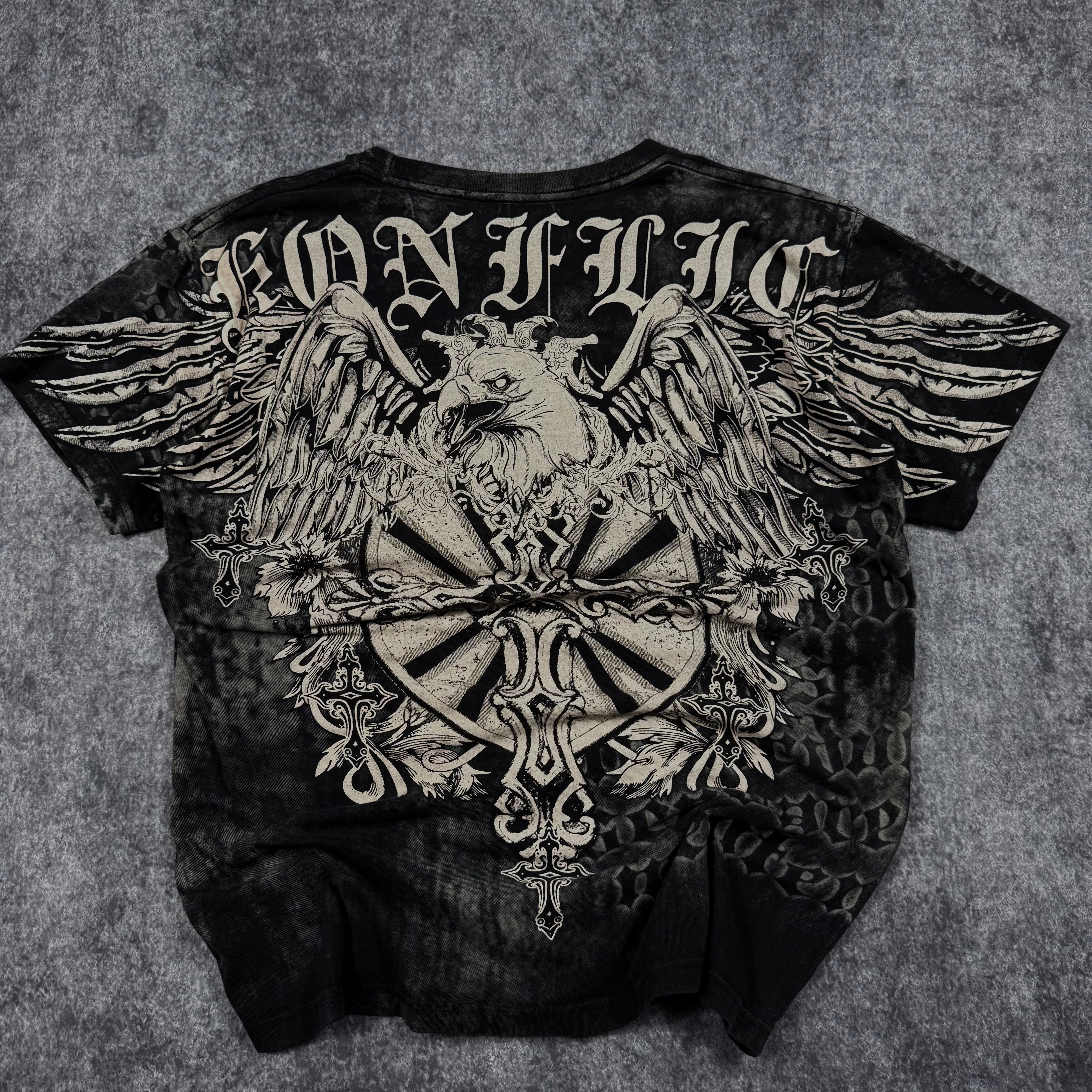 (rare) 2000s konflic shirt (L)