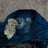 (rare) 2000s affliction chrome shirt (S)