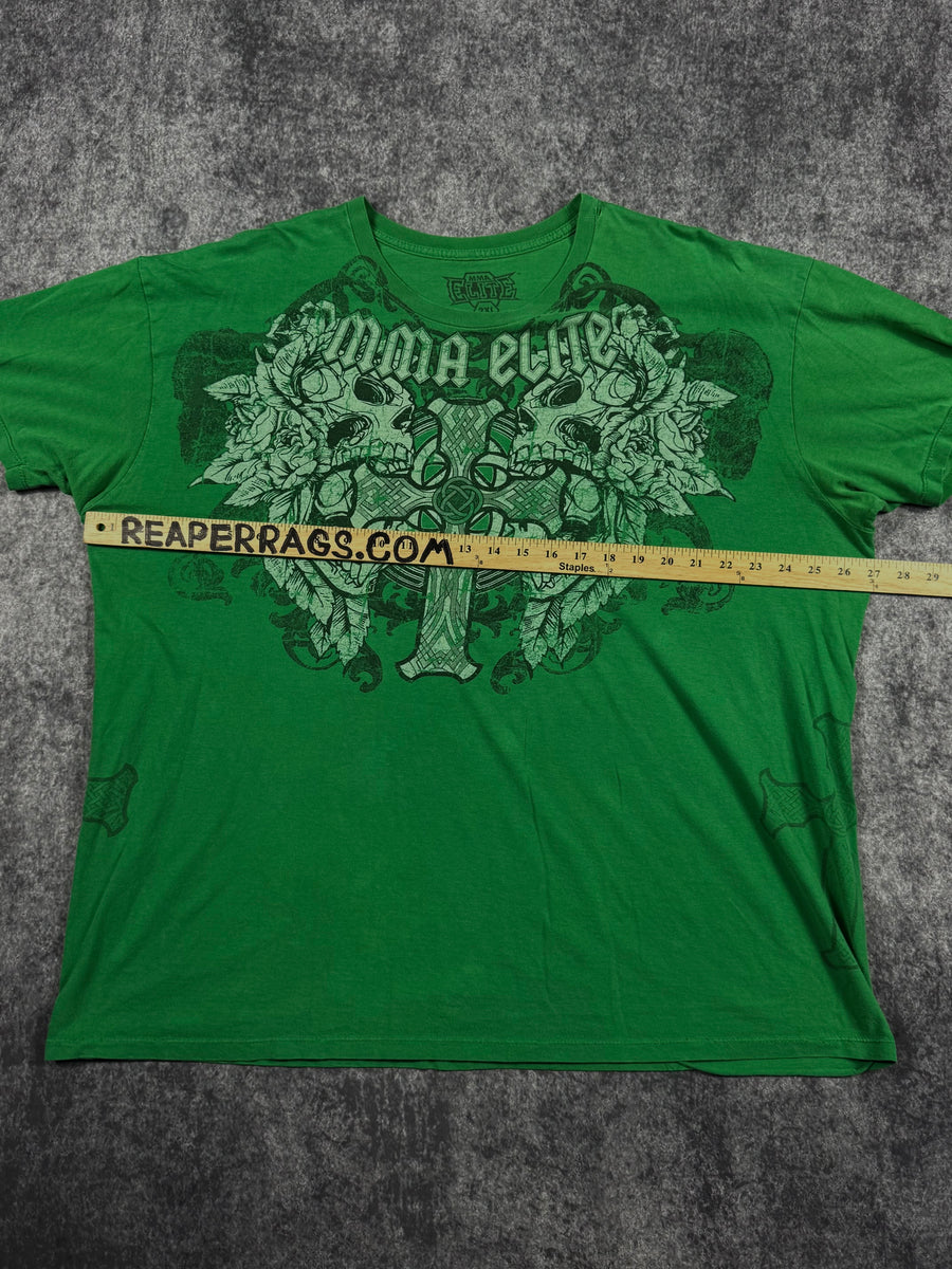 (rare) 2000s mma elite shirt (XXL)