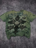 (rare) 2000s archaic x affliction shirt (XL)