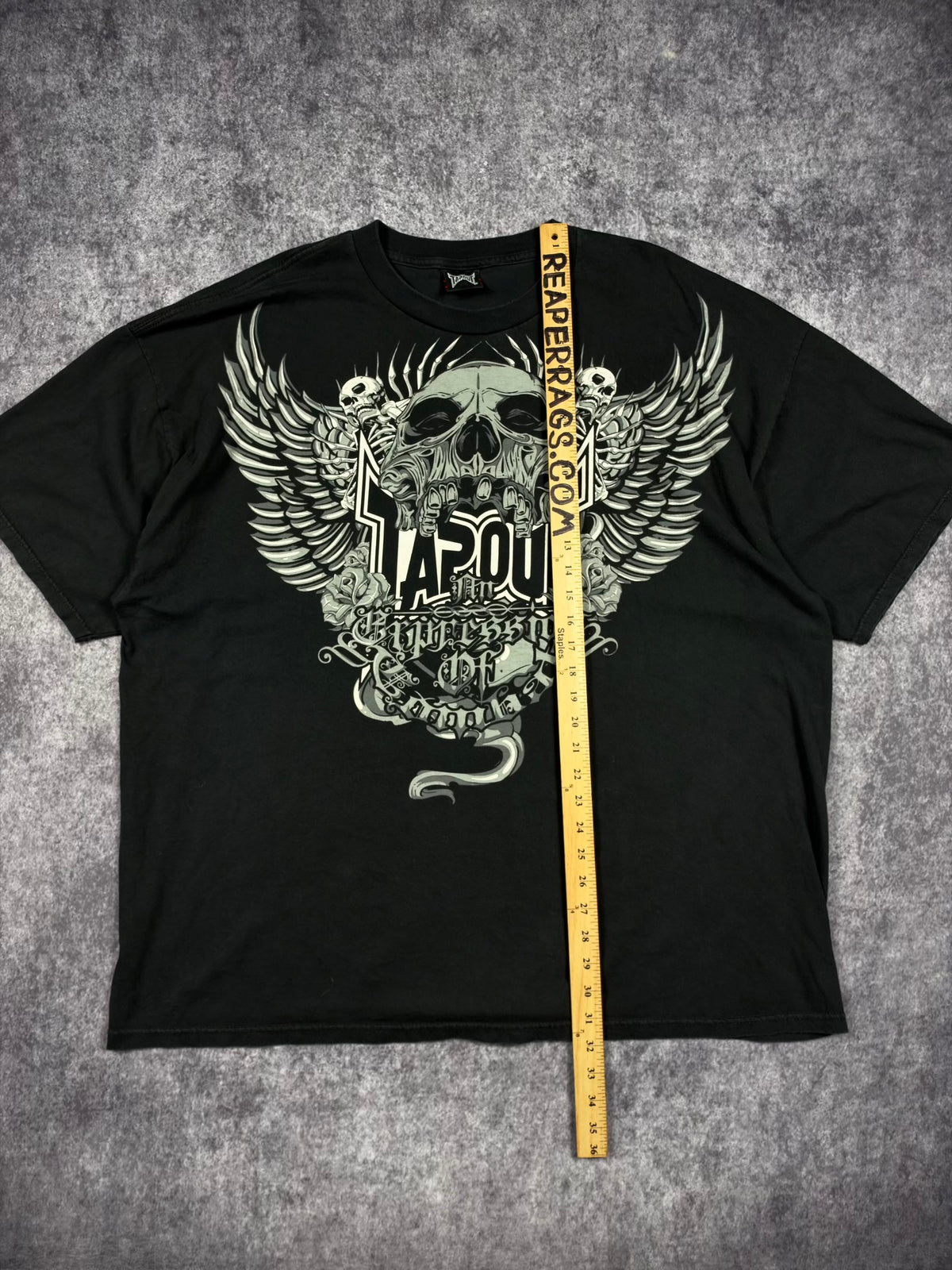 (RARE) 2000S TAPOUT SHIRT (XXXXL)
