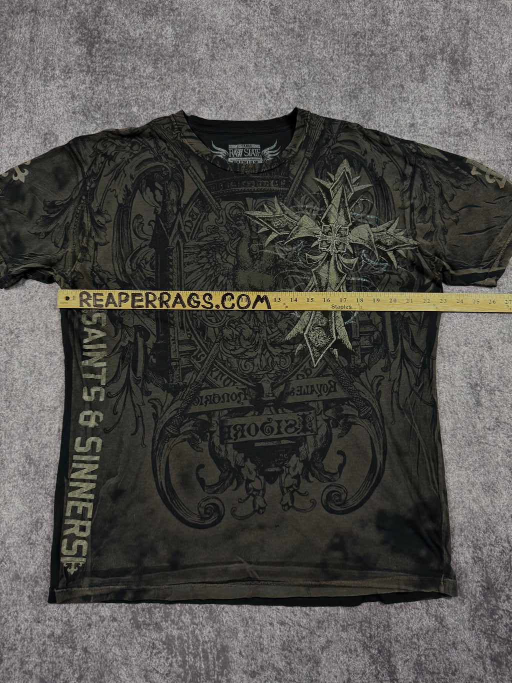 (rare) 2000s raw state shirt (XL)