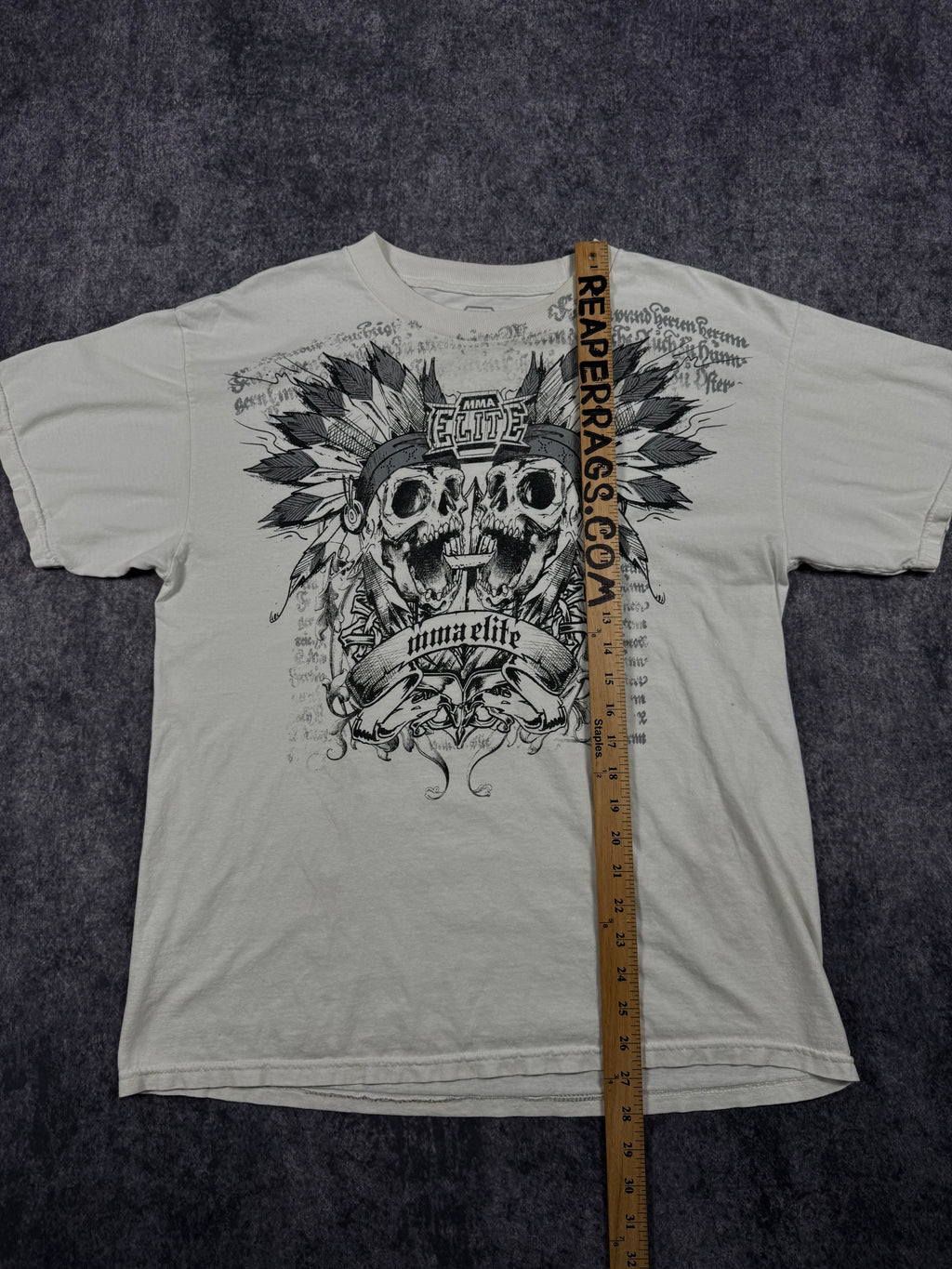 (rare) 2000s mma elite shirt (L)
