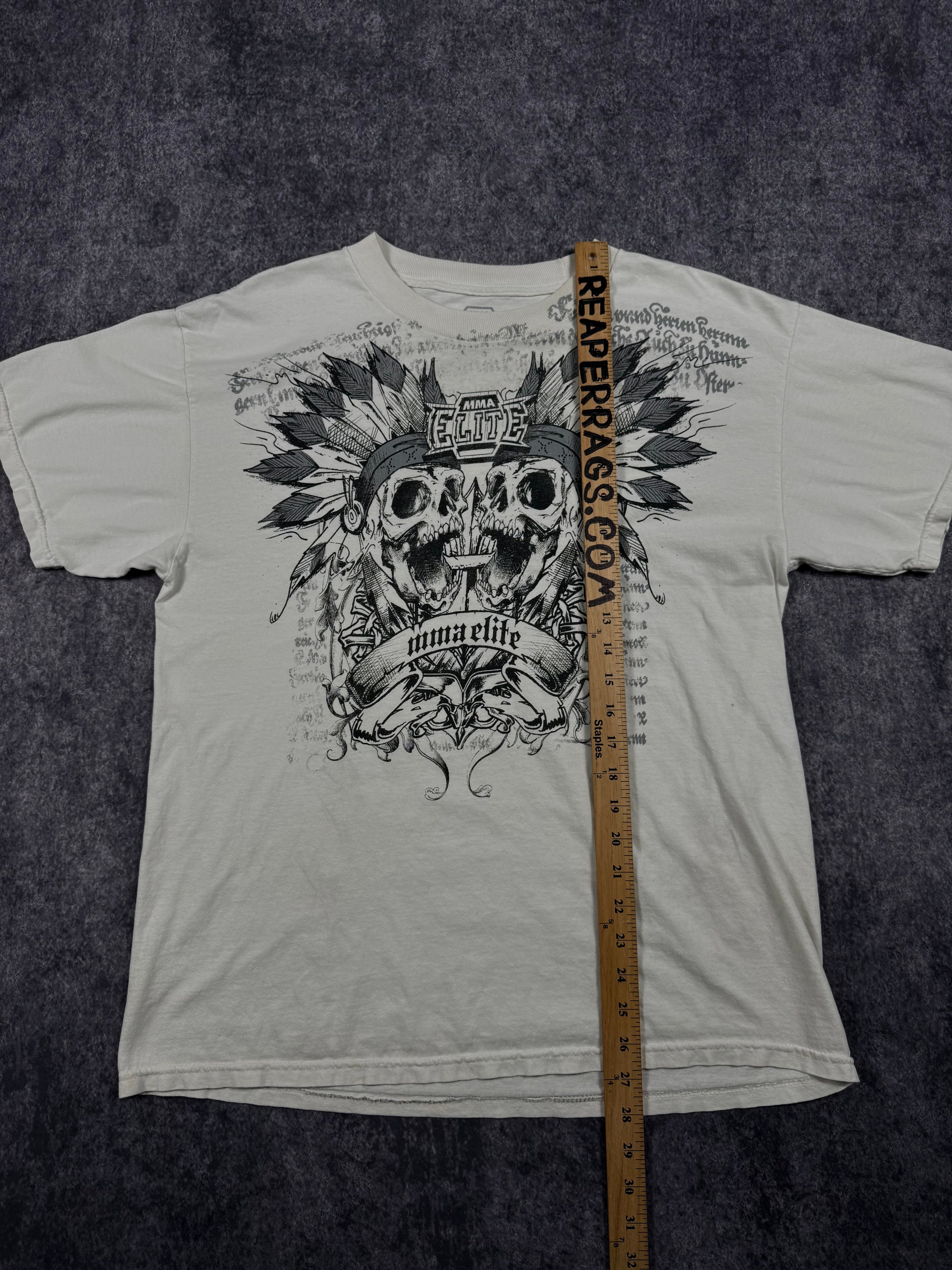 (rare) 2000s mma elite shirt (L)