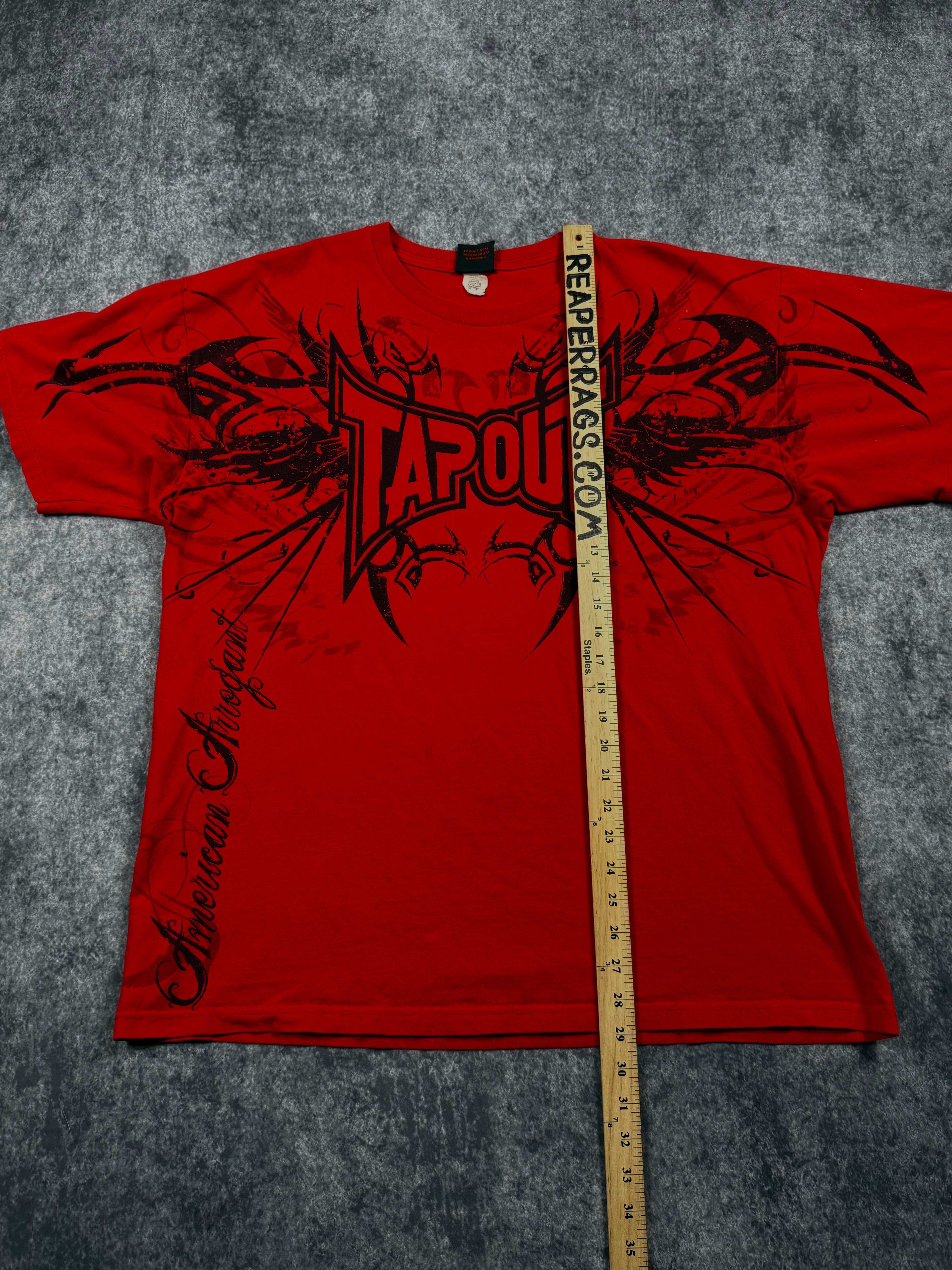 (rare) 2000s tapout shirt (XL)