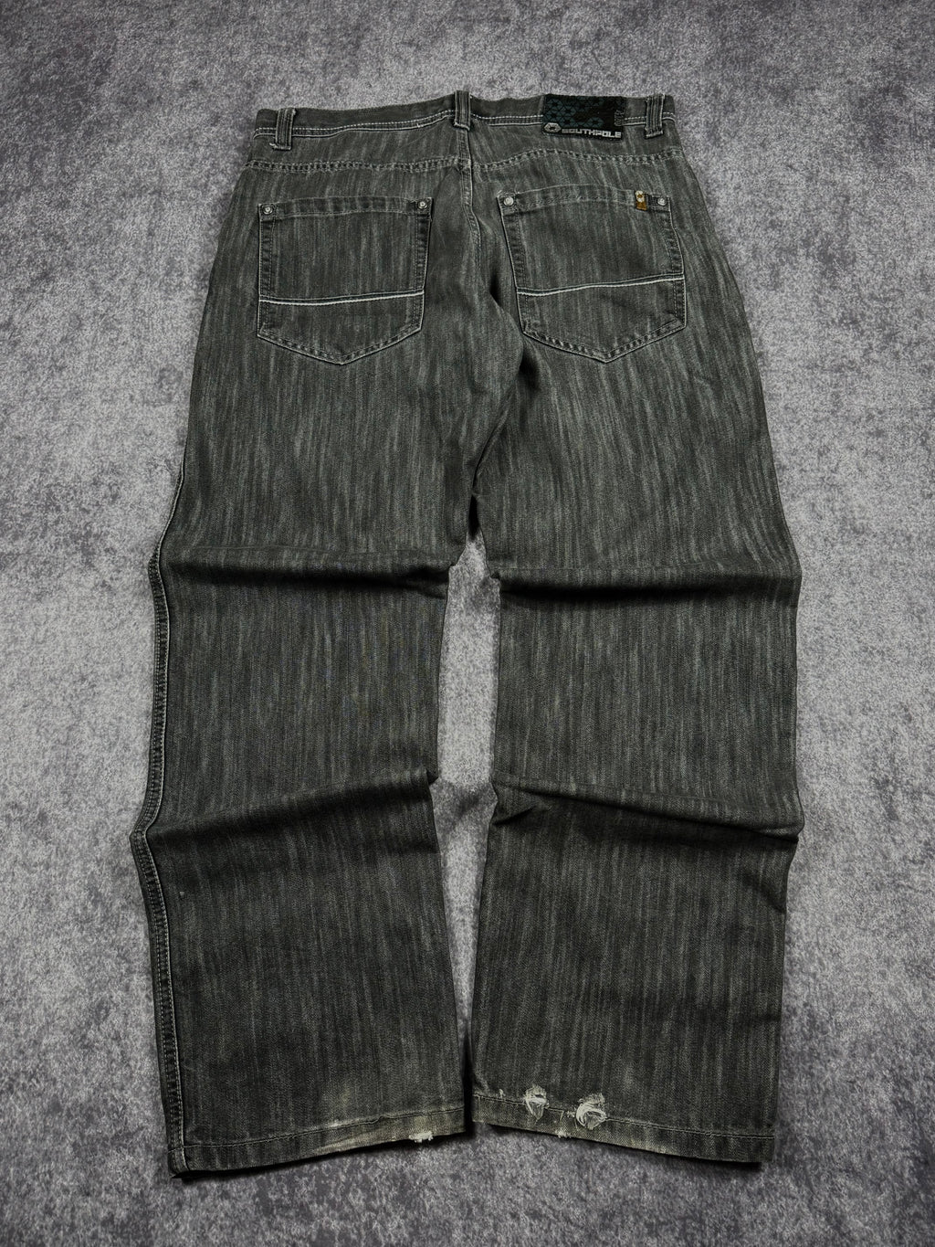 (rare) 2000s southpole brown tab jeans (36x32)