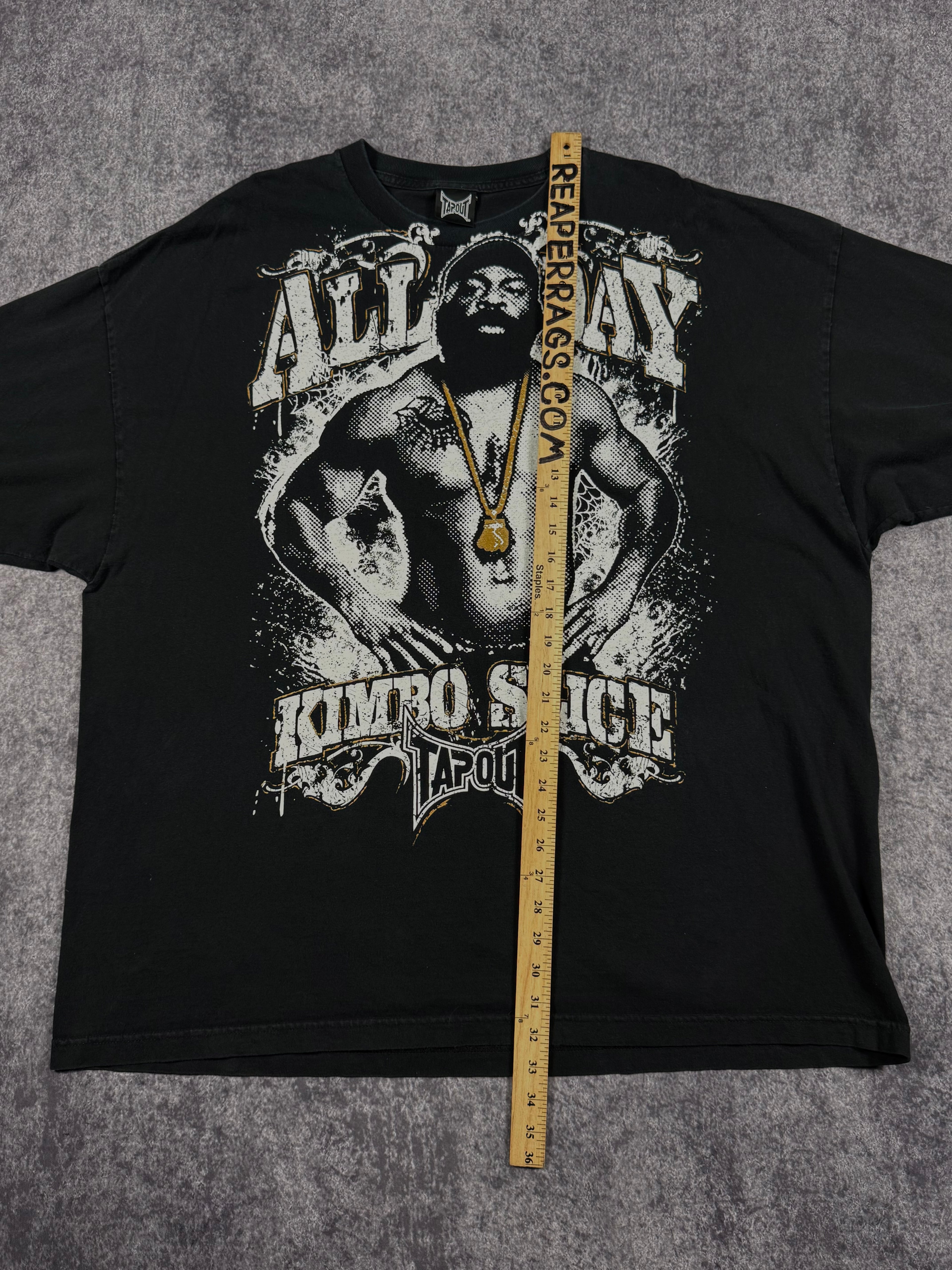 (rare) 2000s tapout x kimbo slice shirt (XXXL)