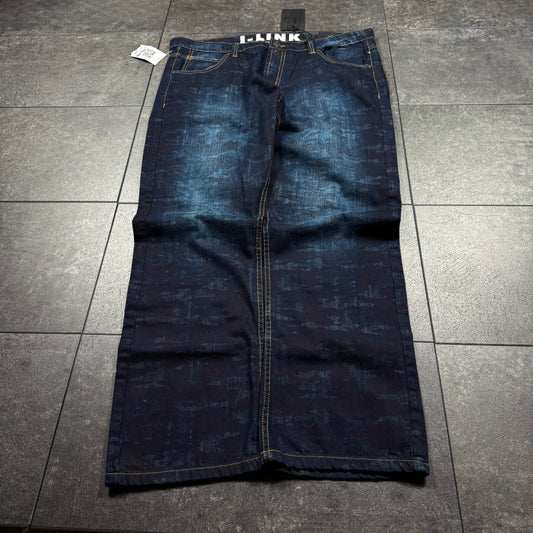 Y2K Deadstock I-Link Camo Baggy Jeans (42x33)