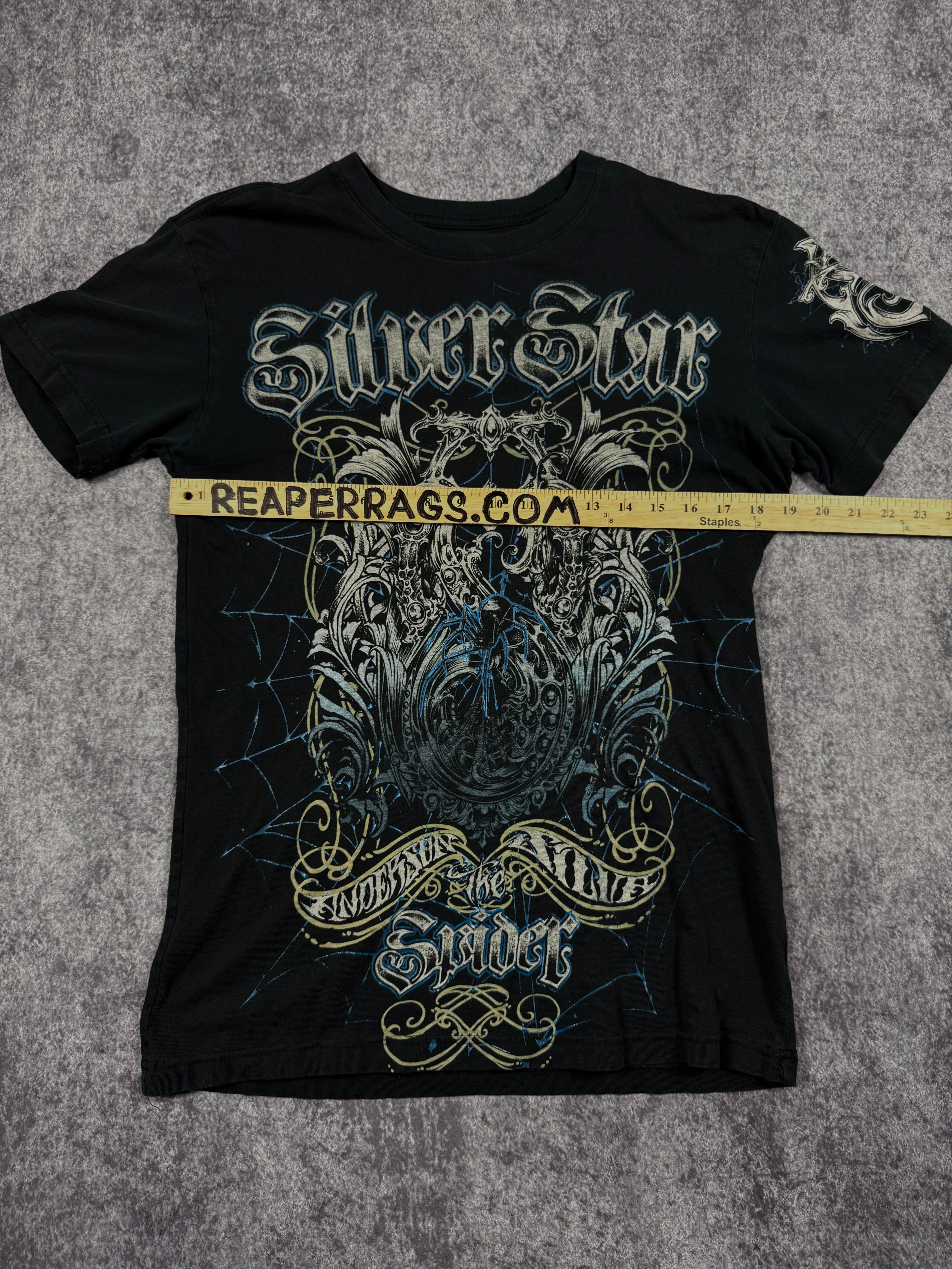 2000s silver star shirt (S)