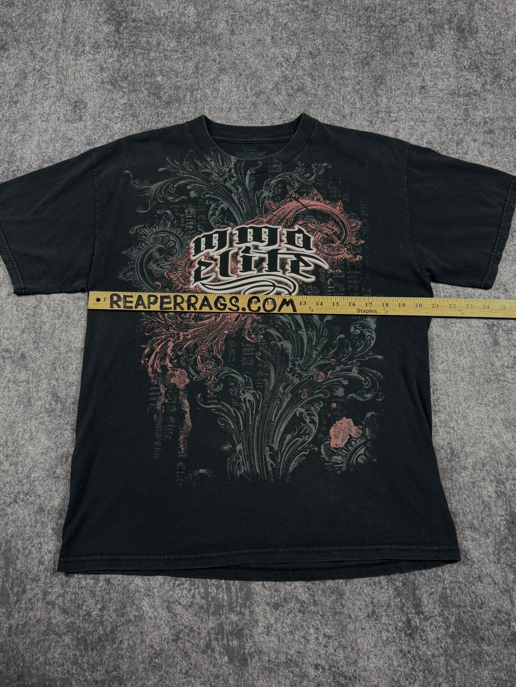 (rare) 2000s mma elite shirt (L)