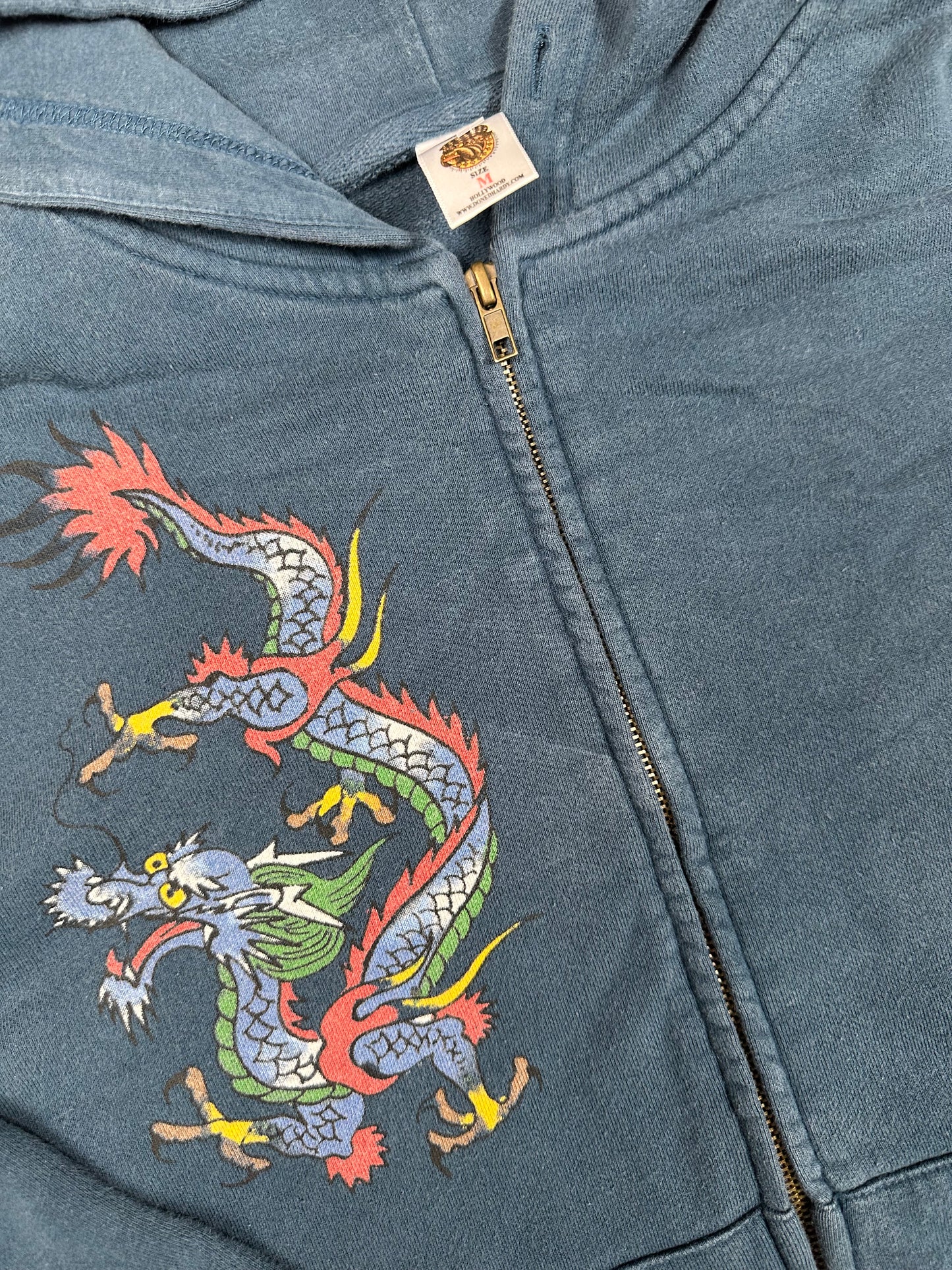 Ed Hardy Dragon Zip-Up Hoodie (M)