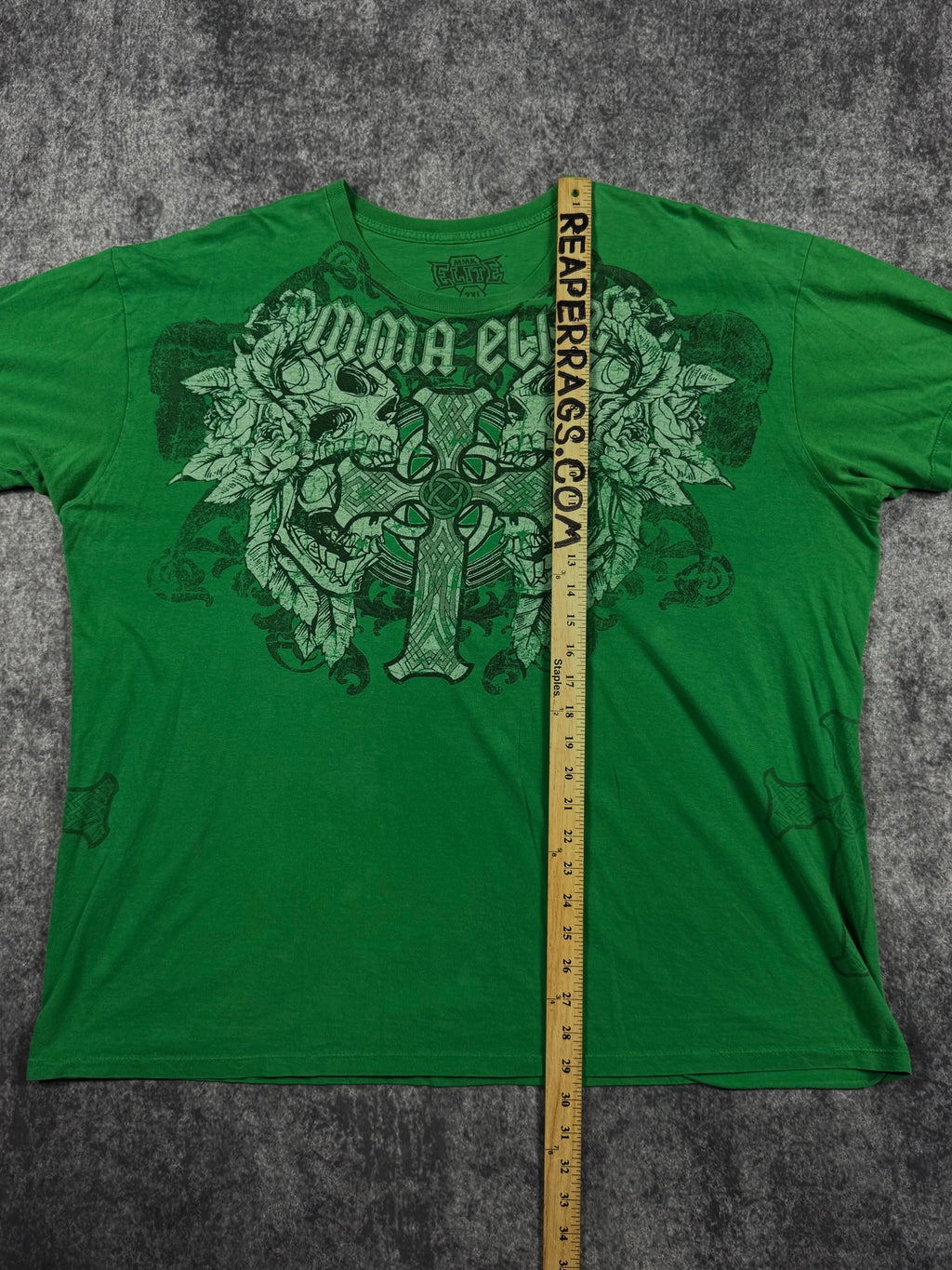 (rare) 2000s mma elite shirt (XXL)