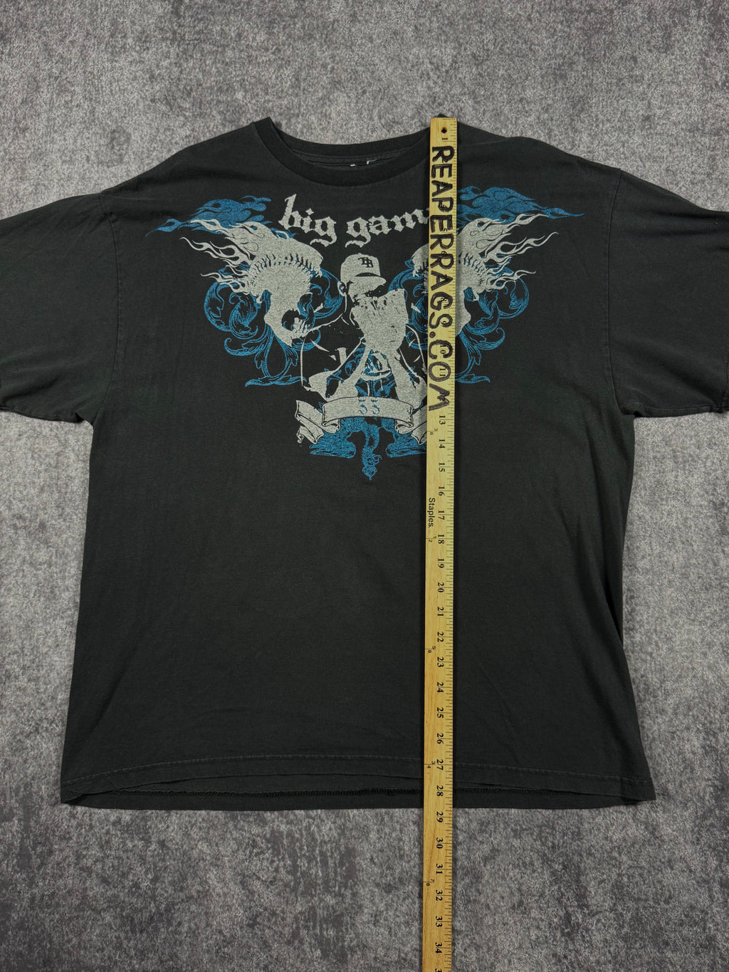 2000s big game chrome shirt (XL)