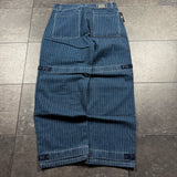 (rare) Deadstock 2000s Girbaud Shuttle Strap Jeans (34x32)