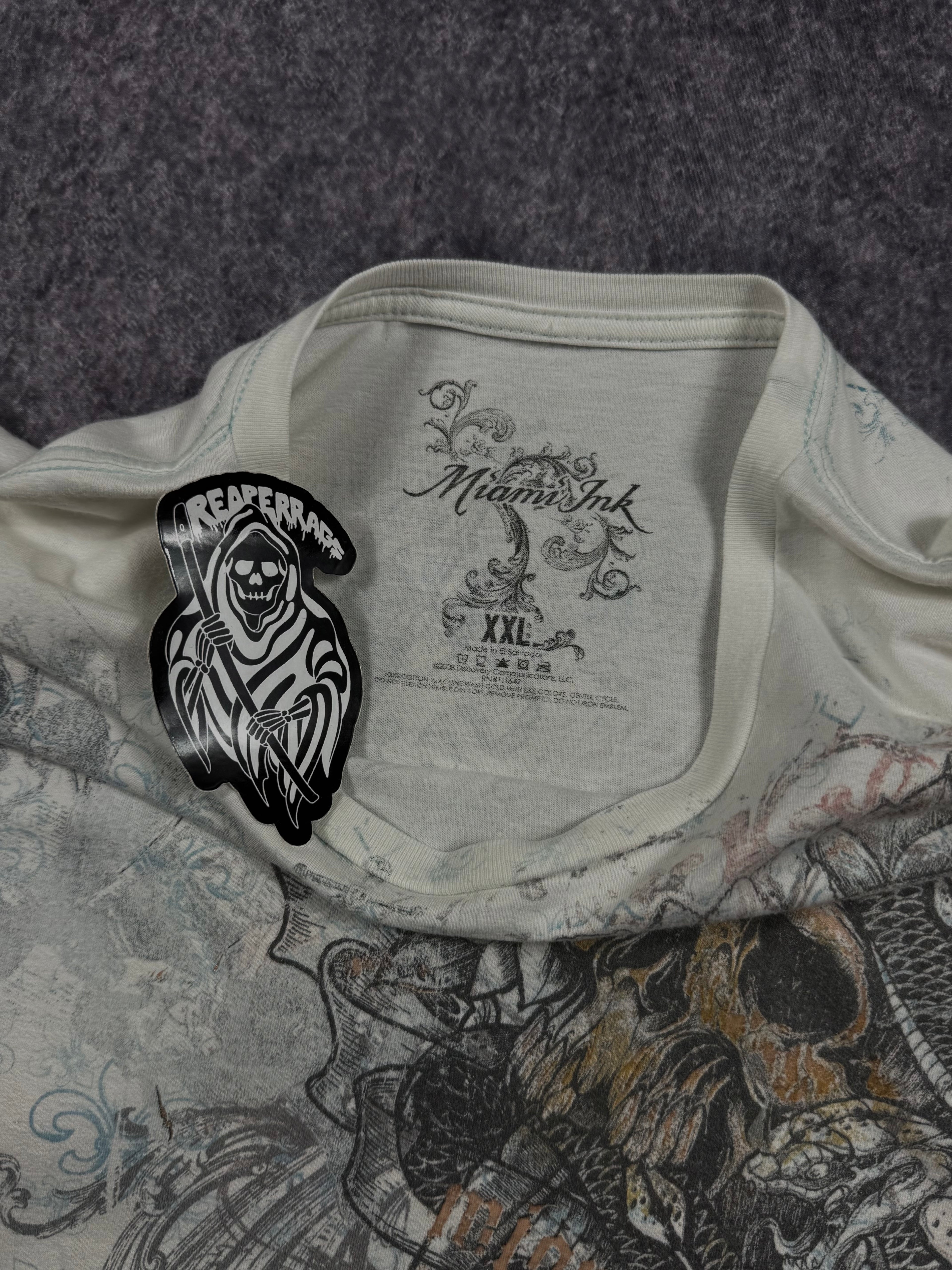 2000s miami ink shirt (XL)
