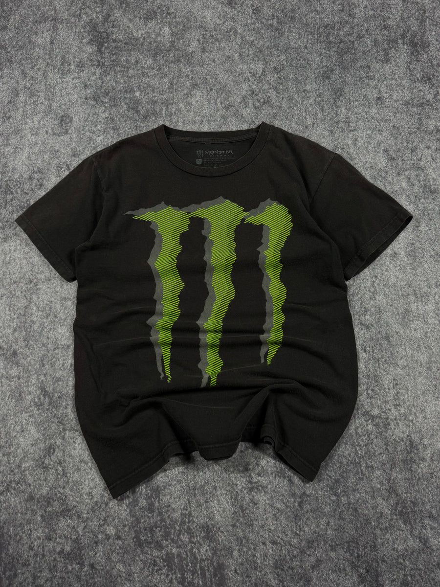 (rare) 2000s monster energy shirt (S)
