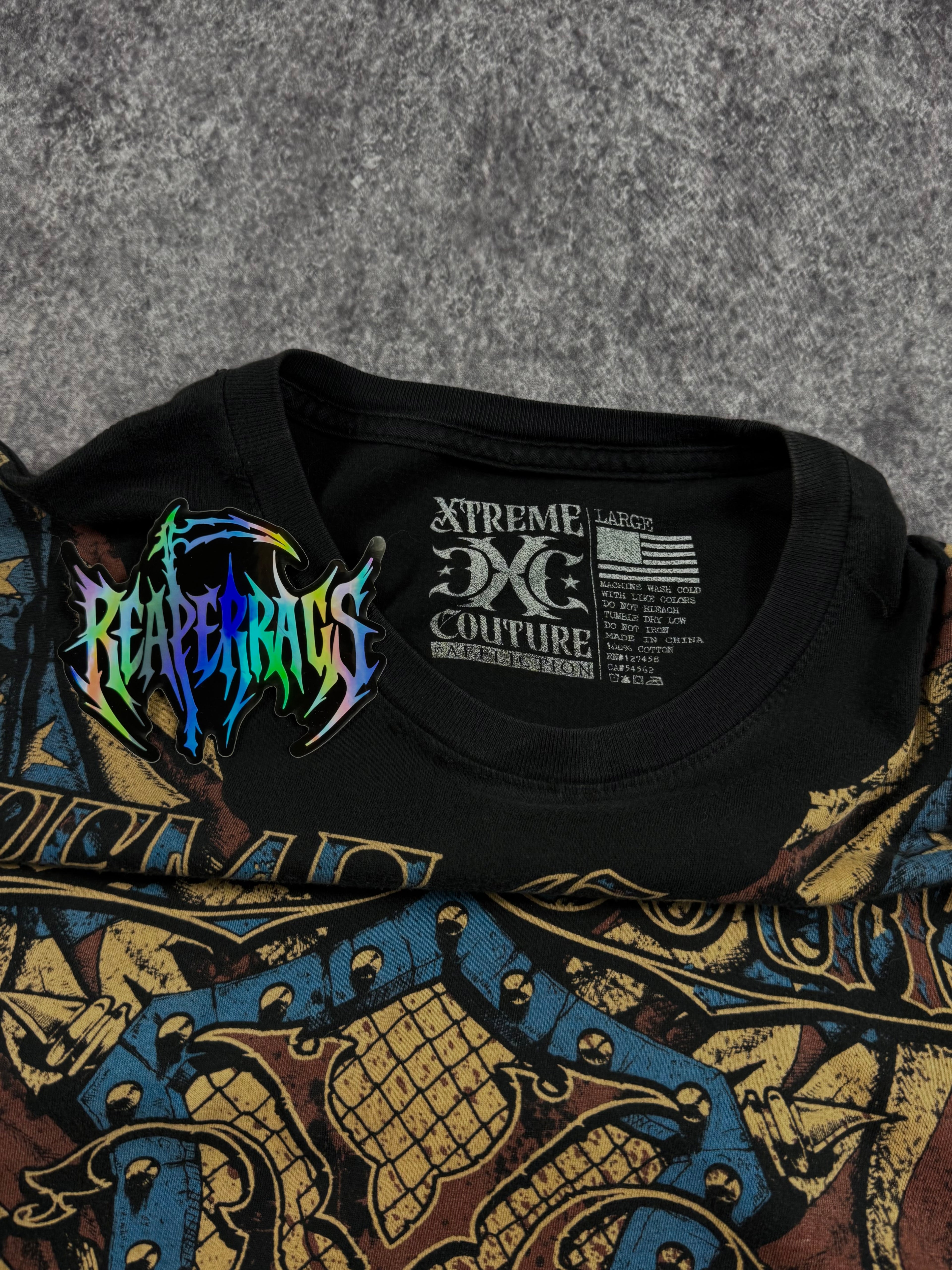(rare) 2000s xtreme couture shirt (L)
