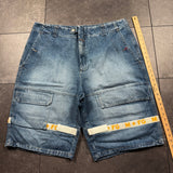 Deadstock Marithe Francois Girbaud Shuttle Strap Jorts (40)