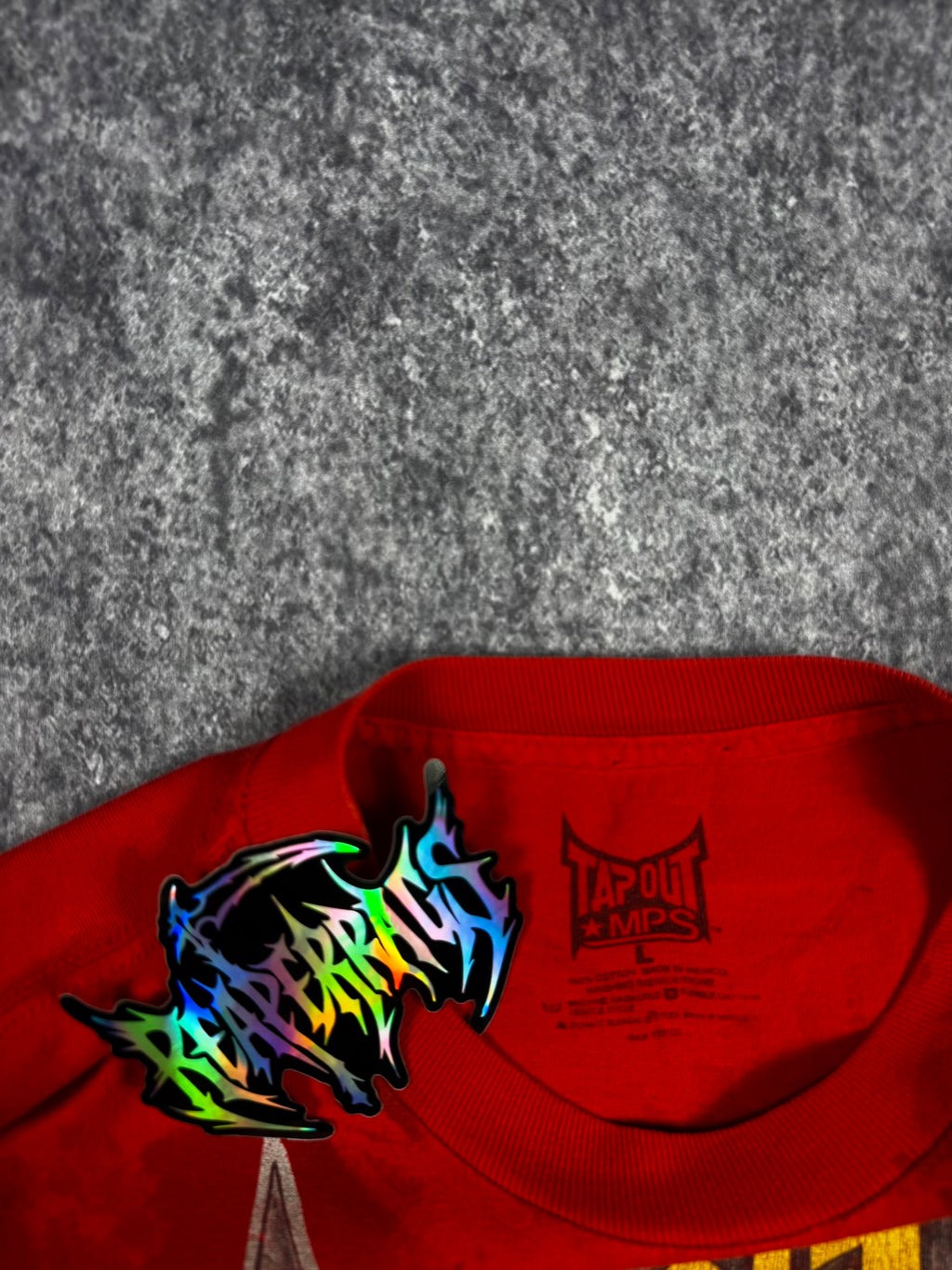 (RARE) 2000S TAPOUT SHIRT (L)