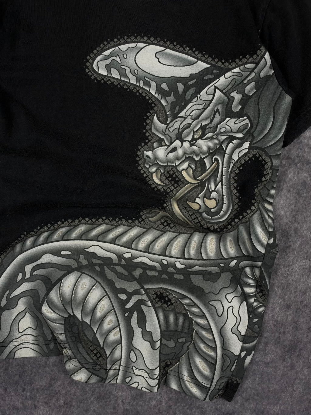(GRAIL) 2000s CHROME JNCO SHIRT (S)