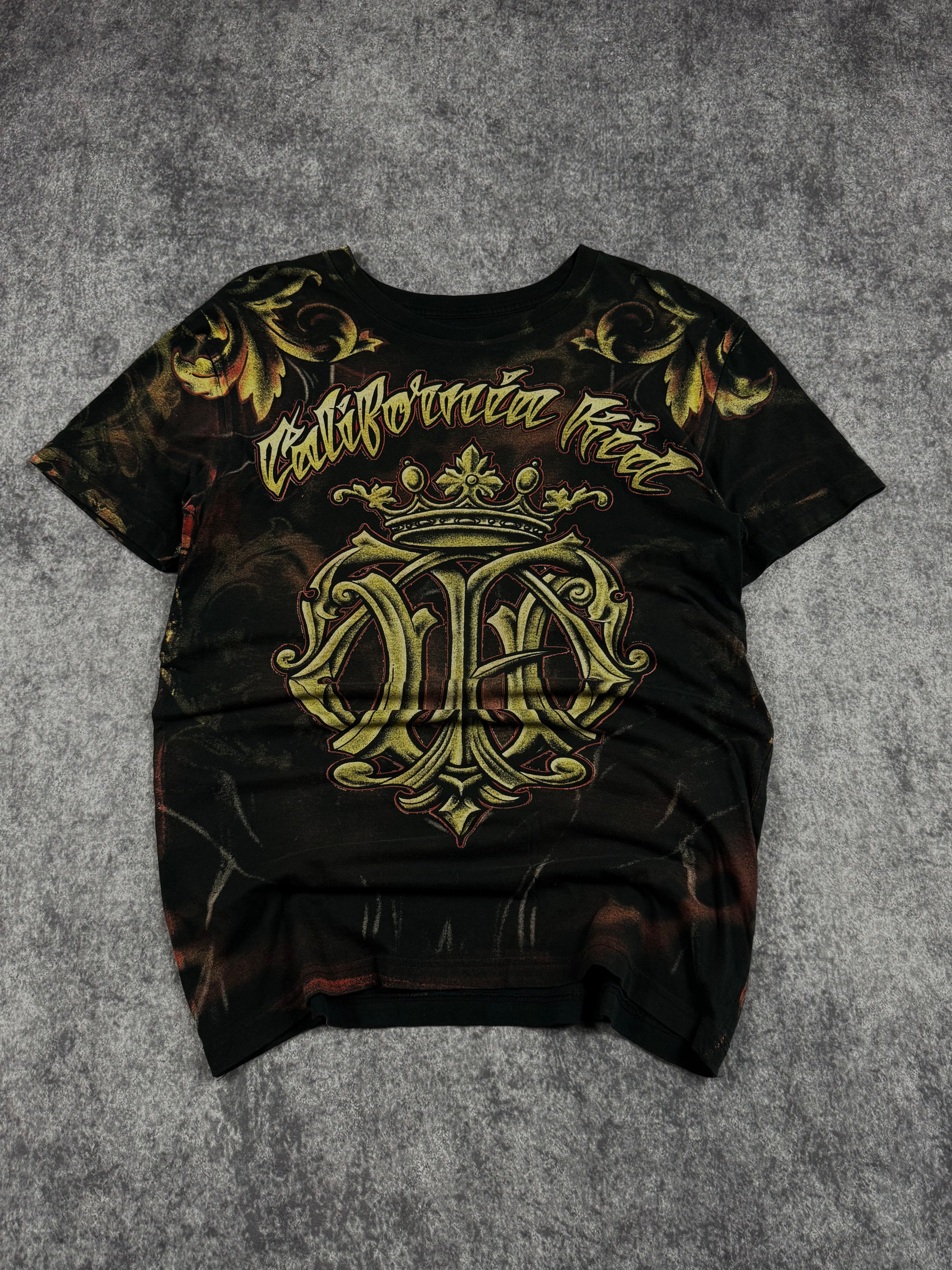 (rare) 2000s silver star shirt (S)
