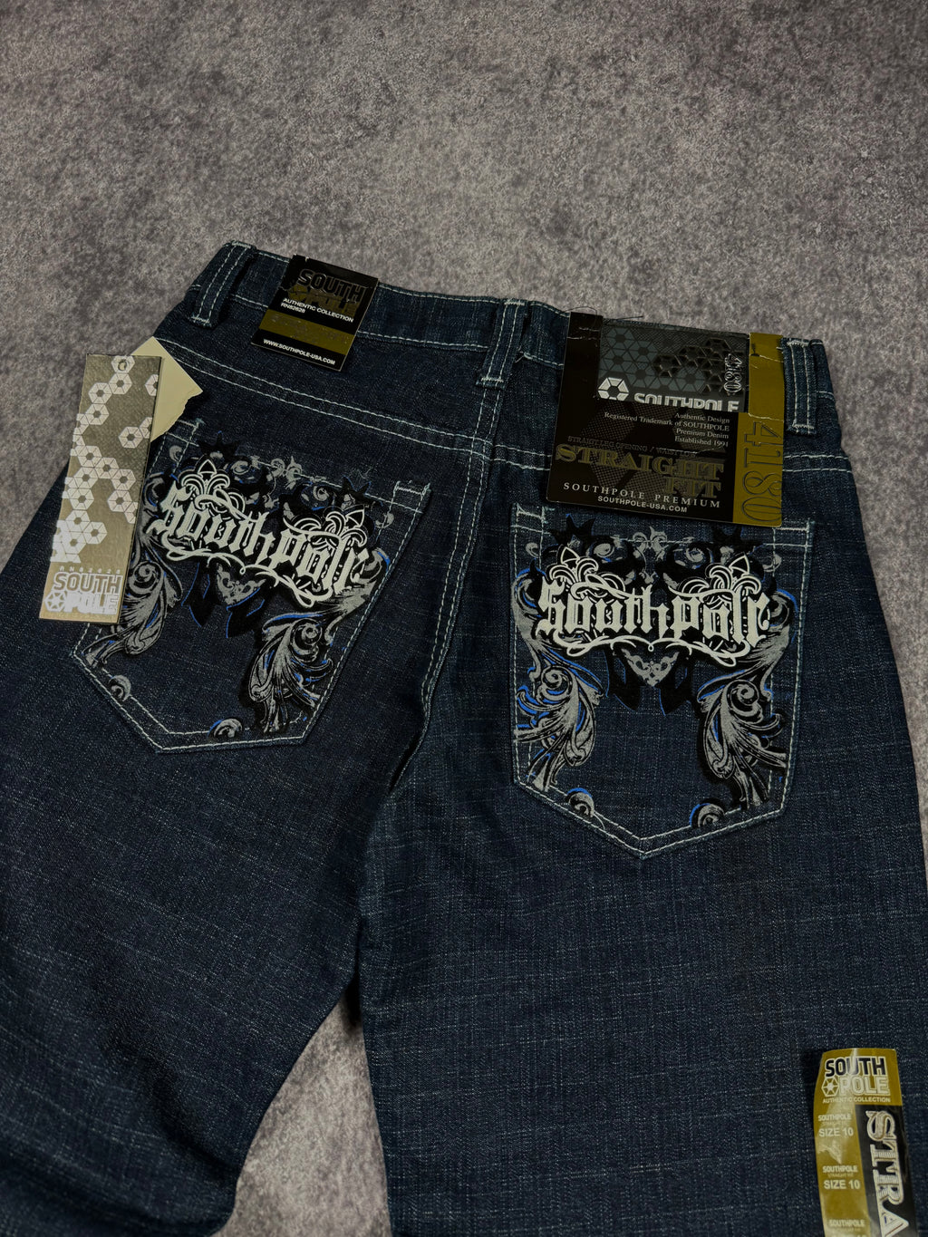 (rare) deadstock 2000s southpole jeans (26x26)