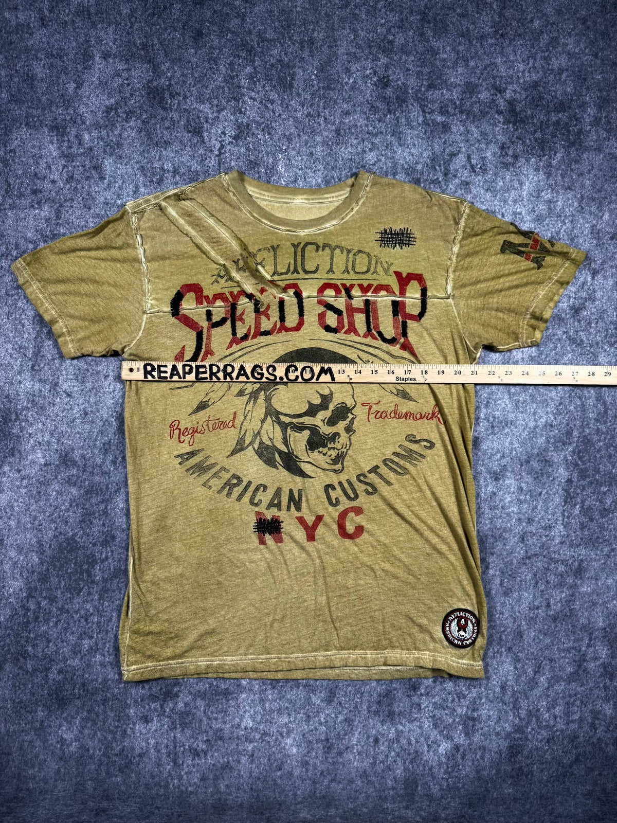 2000S AFFLICTION SHIRT (L)