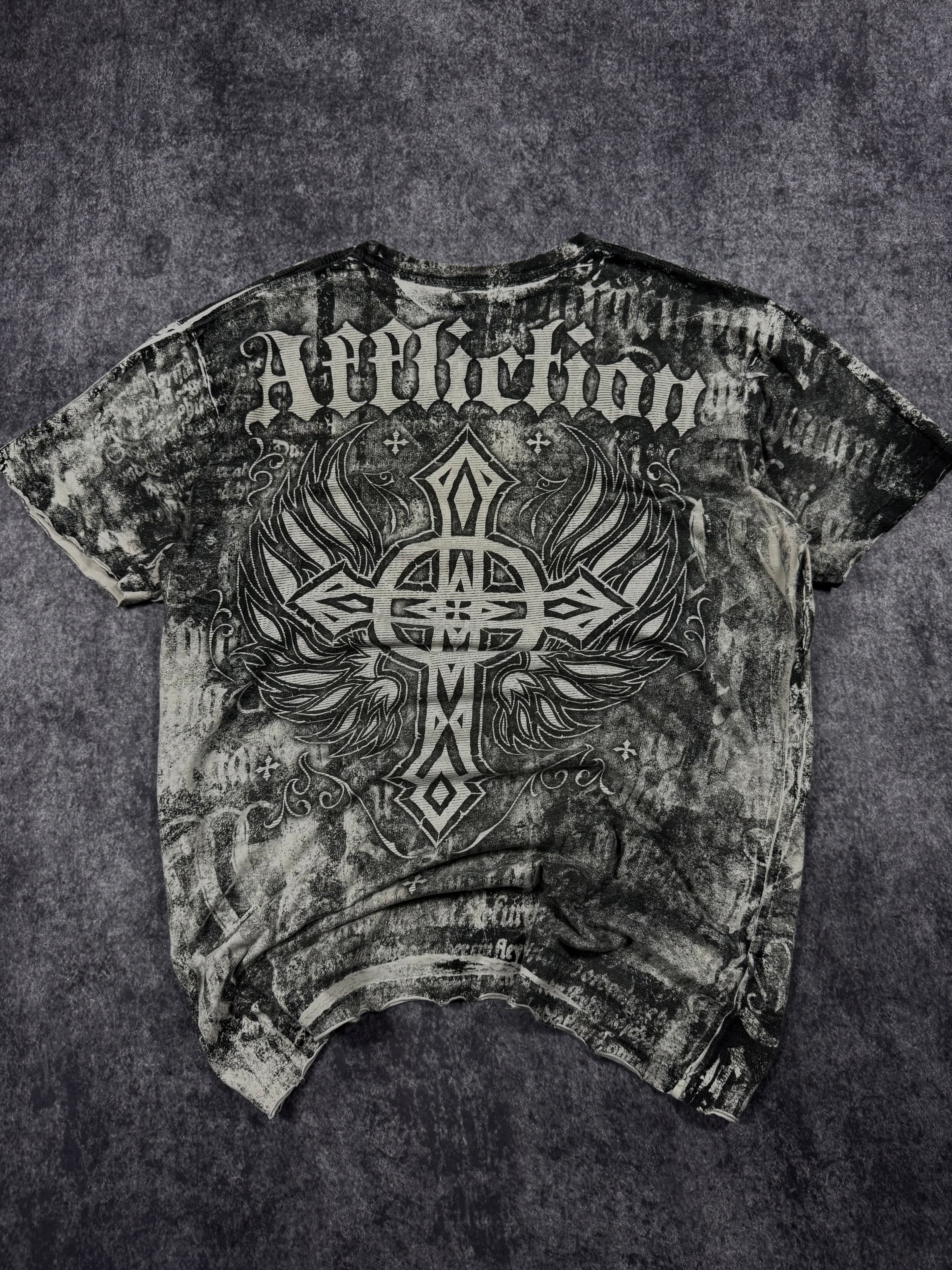 (rare) 2000s affliction shirt (XL)