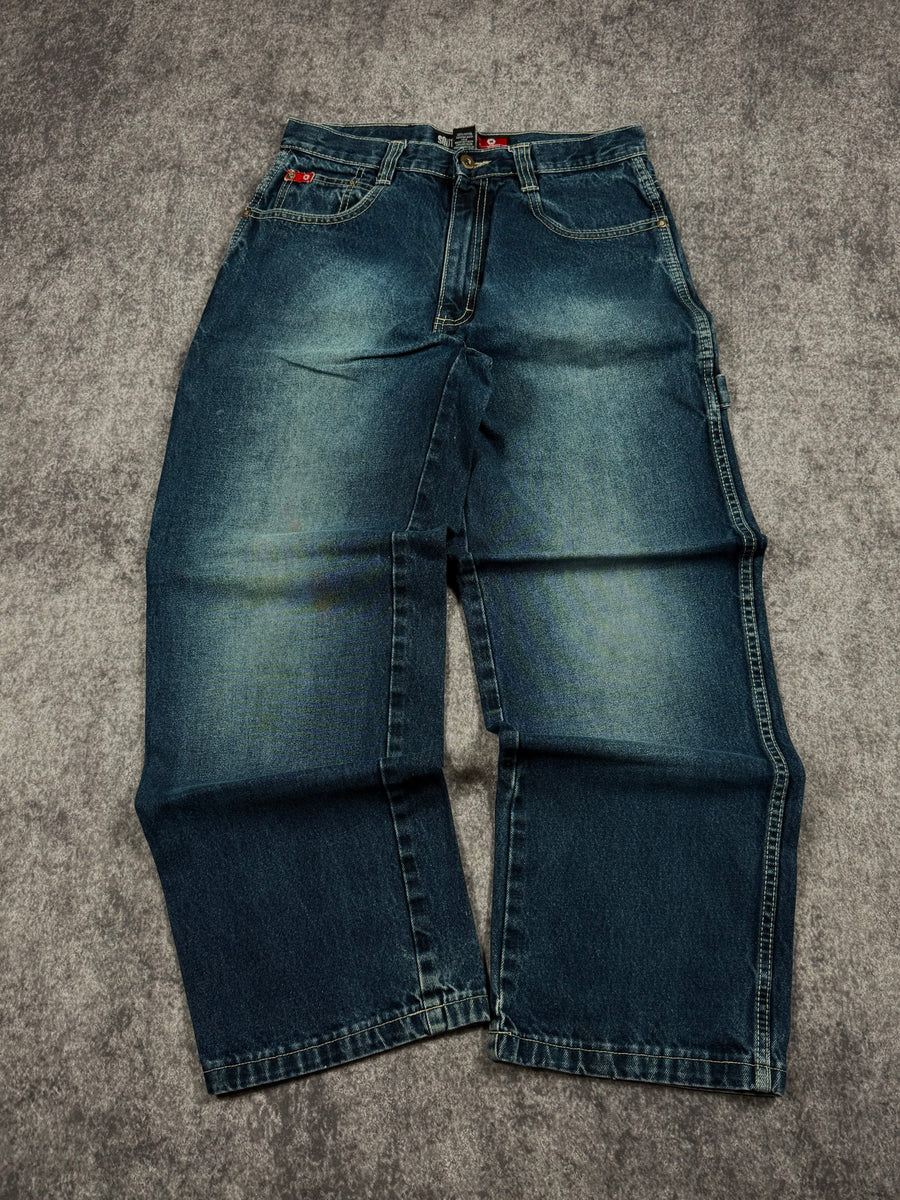 (rare) 2000s southpole red tab jeans (30x28)