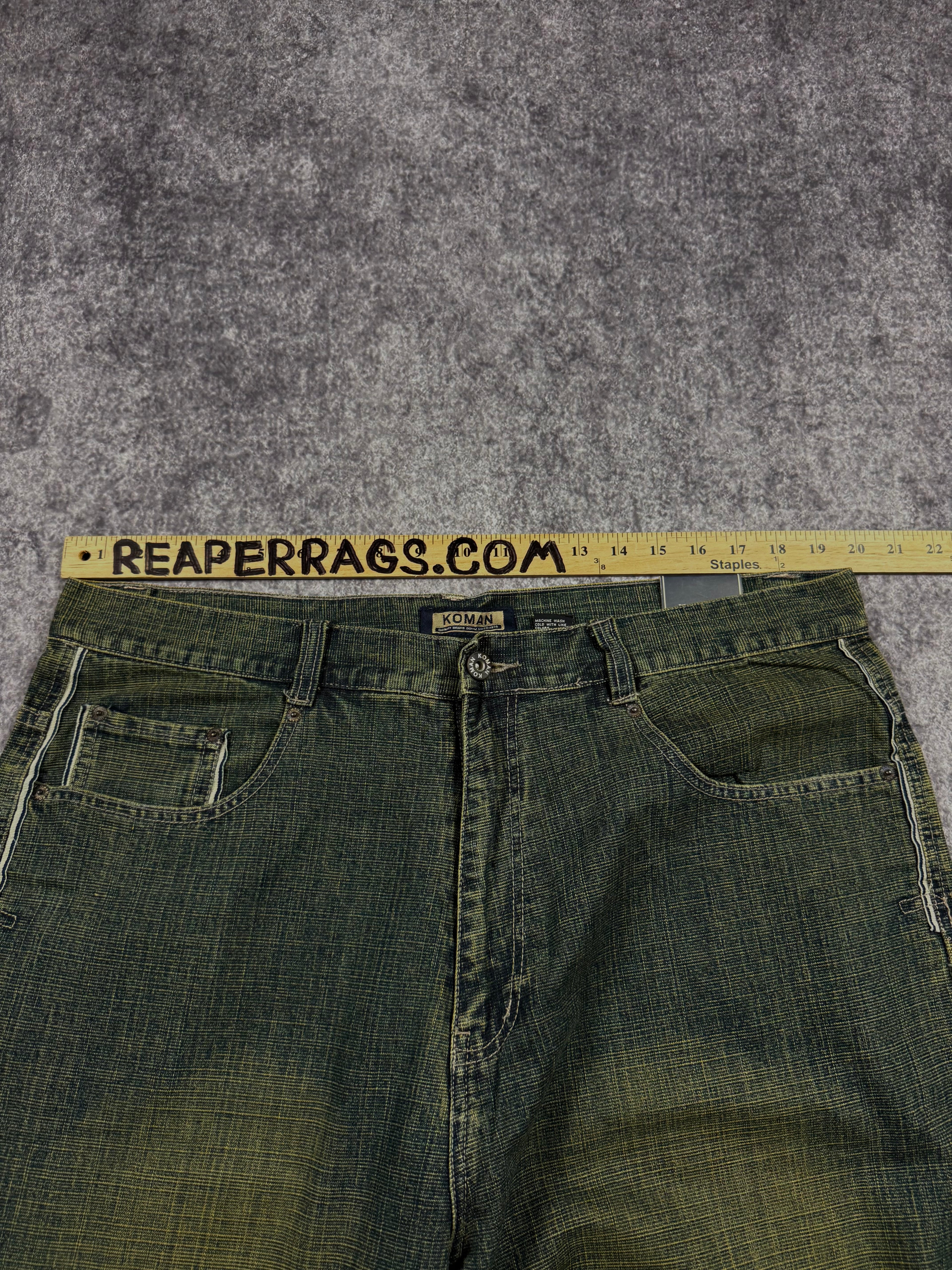 (rare) deadstock 2000s koman jeans (40x32)
