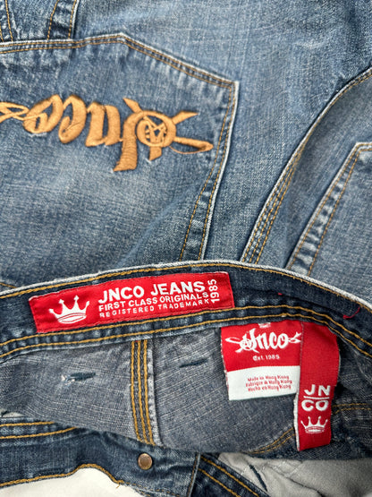 JNCO Embroidered Jorts (30)