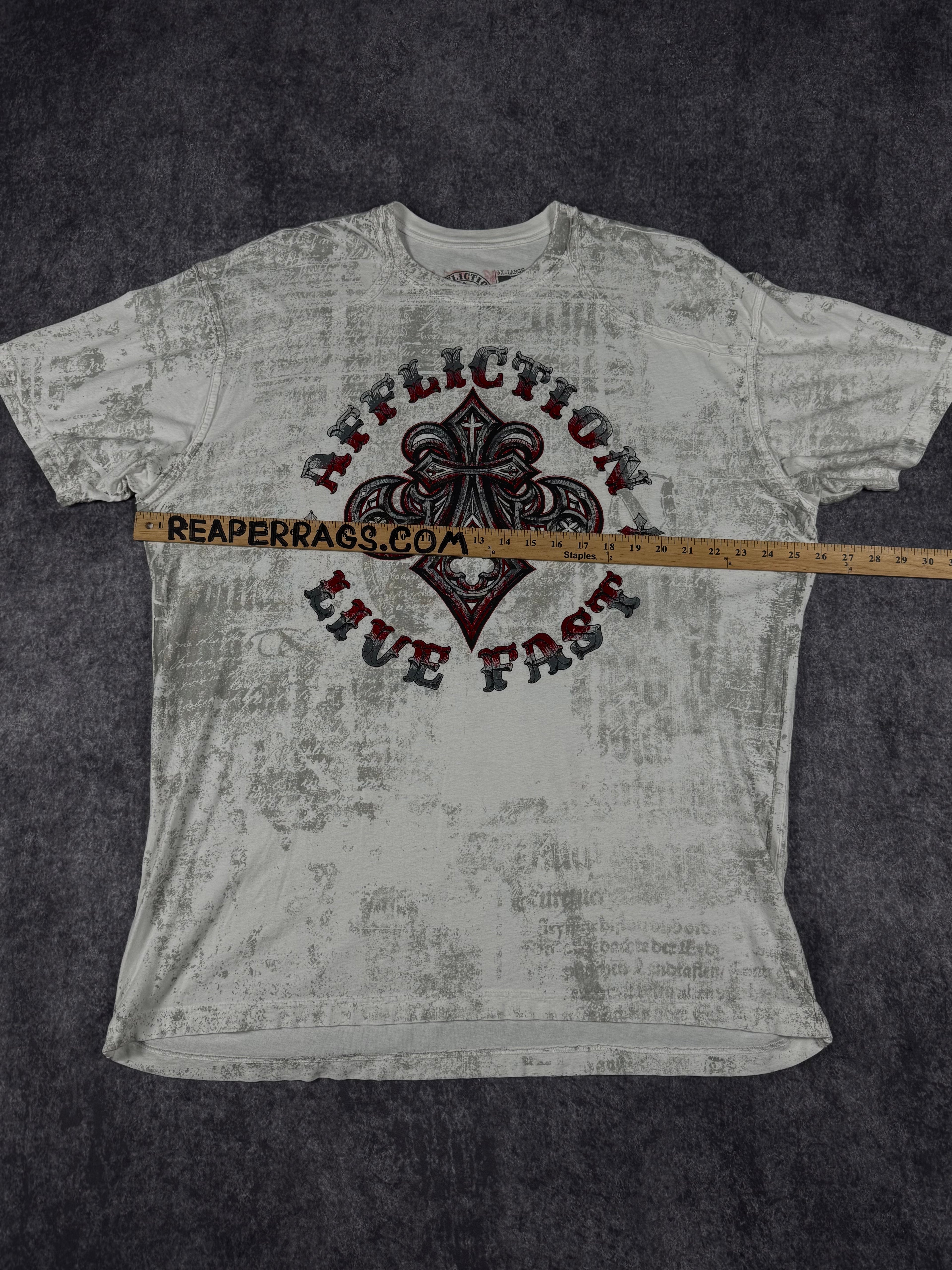 (rare) 2000s affliction shirt (XXL)