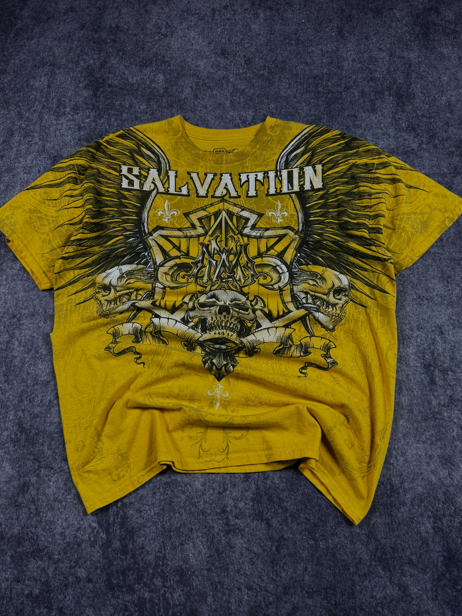 (rare) 2000s mma elite shirt (XL)