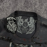 (rare) 2000s ring of fire chrome thermal (M)