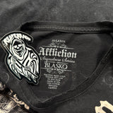 (rare) 2000s Affliction x Blasko Shirt (XXL)