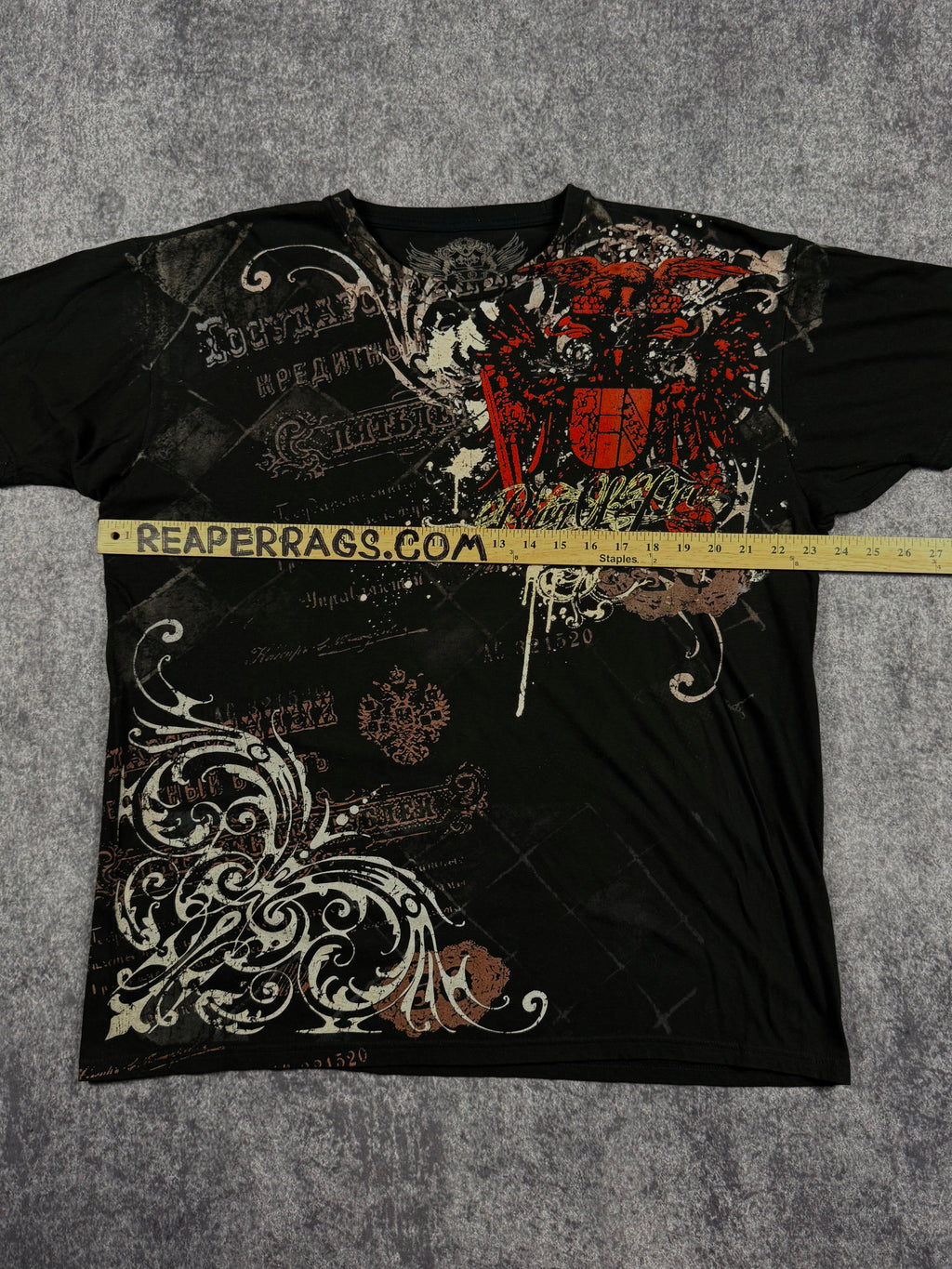 (rare) 2000s ring of fire shirt (XL)