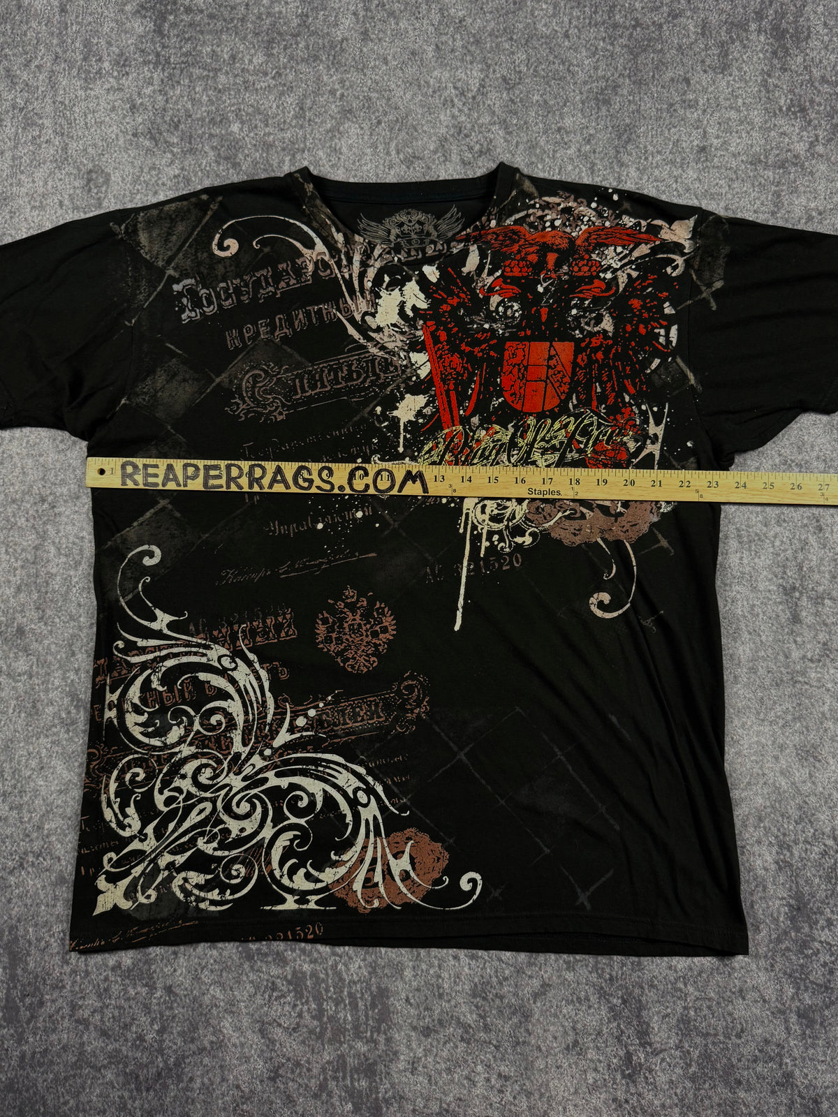 (rare) 2000s ring of fire shirt (XL)