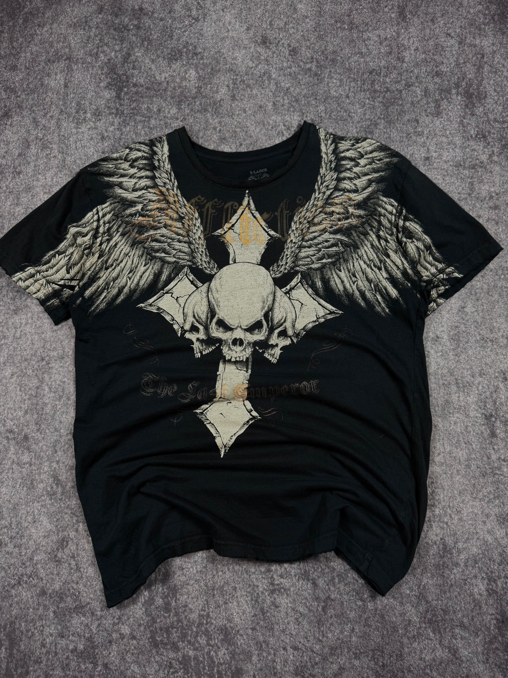 (rare) 2000s affliction x fedor shirt (XL)