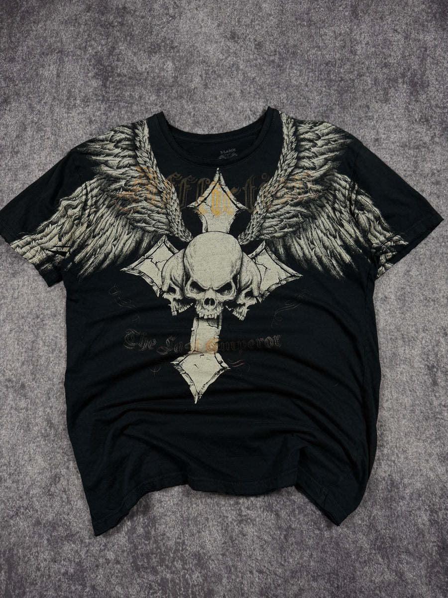 (rare) 2000s affliction x fedor shirt (XL)