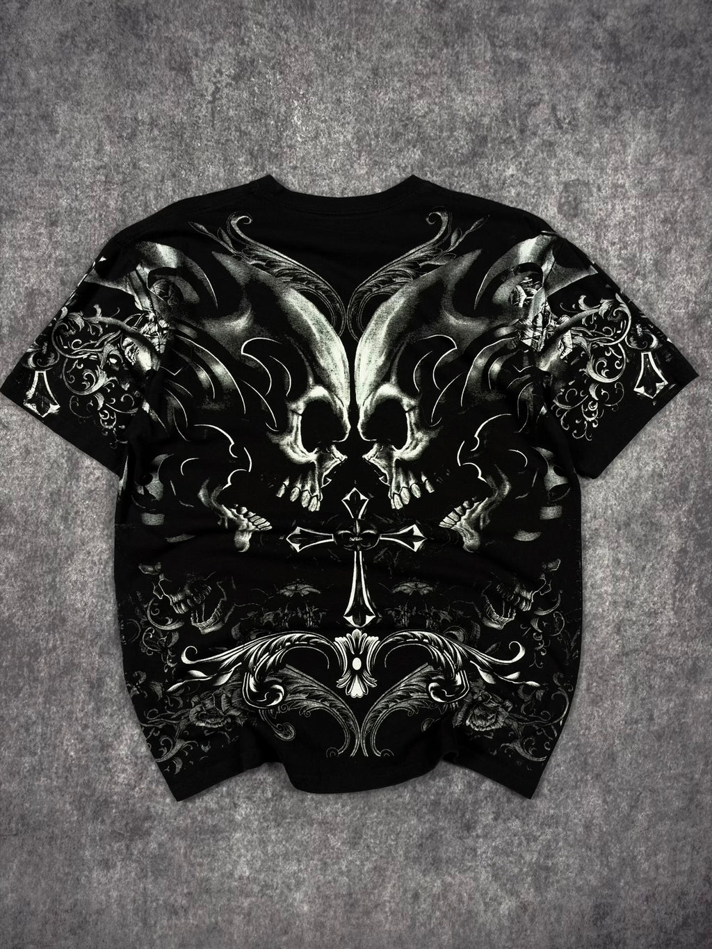 (GRAIL) 2000s SKULL SHIRT (M)