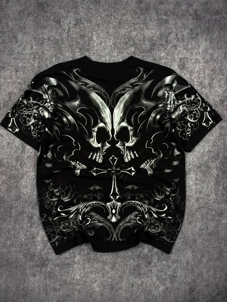 (GRAIL) 2000s SKULL SHIRT (M)