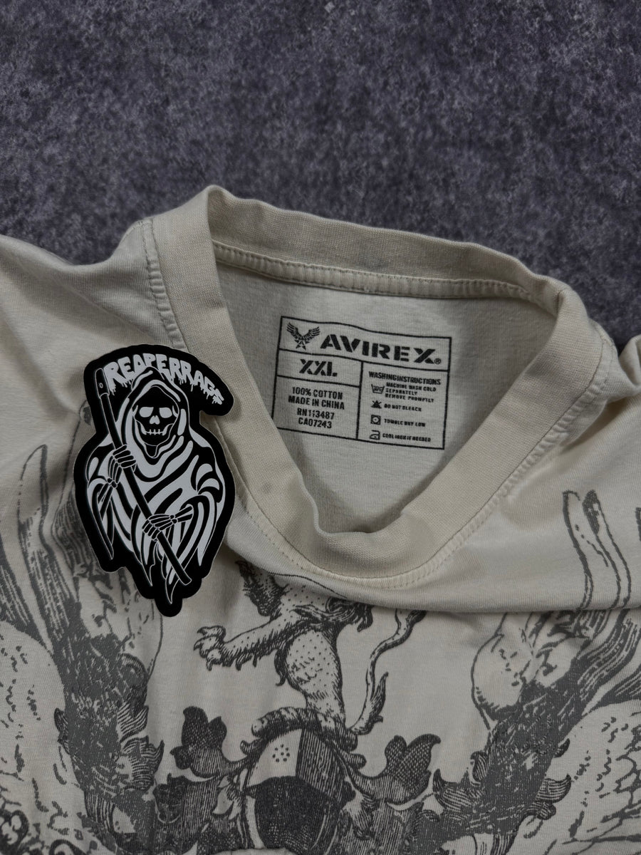 (rare) 2000s avirex shirt (XL)