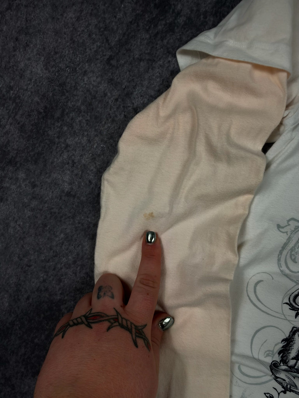 (RARE) 2000s NO BOUNDARIES LAYERED SHIRT (M)