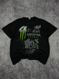 (rare) 2000s monster energy x fox racing shirt (L)