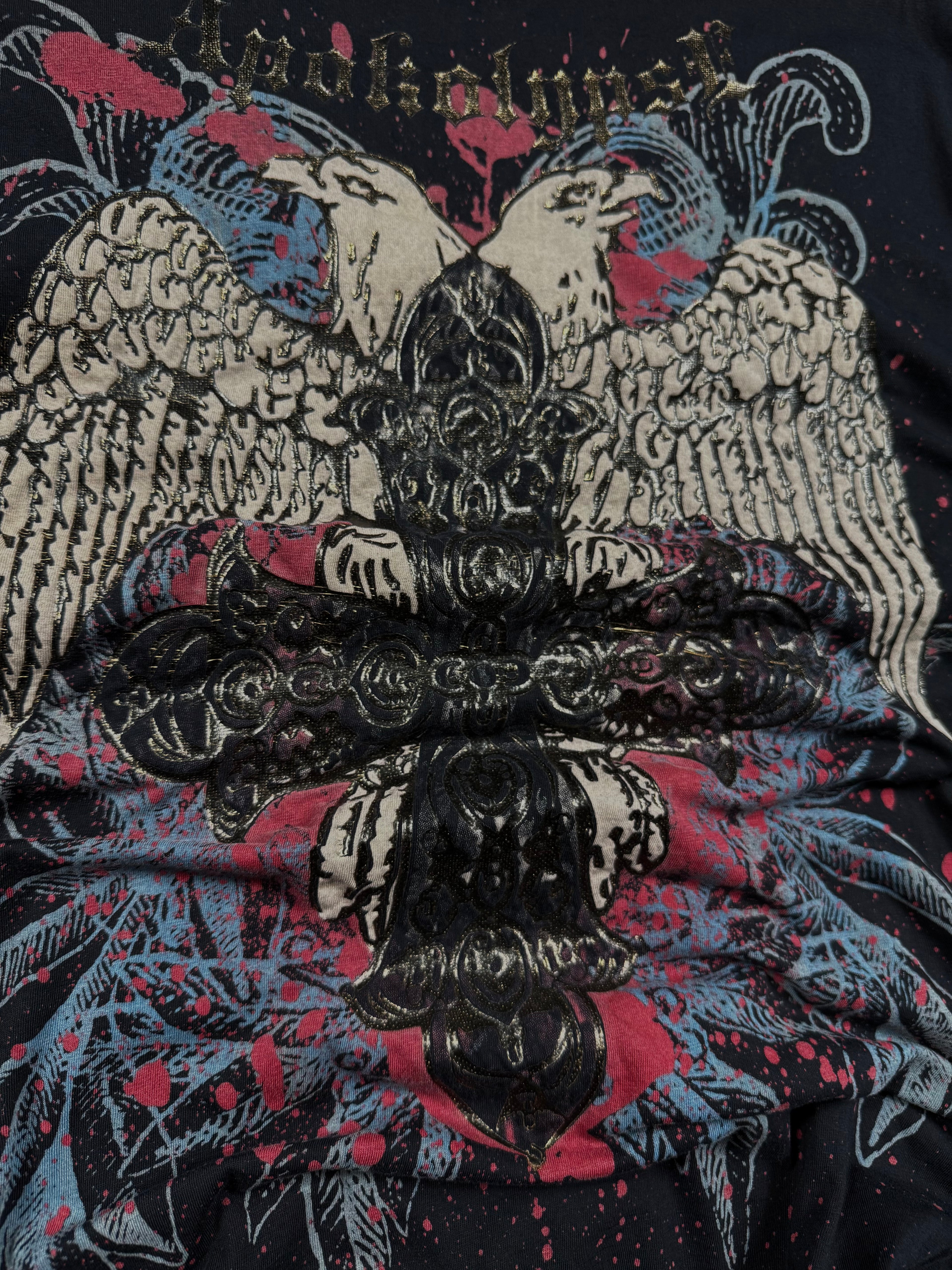 (rare) 2000s apokolypse chrome shirt (L)
